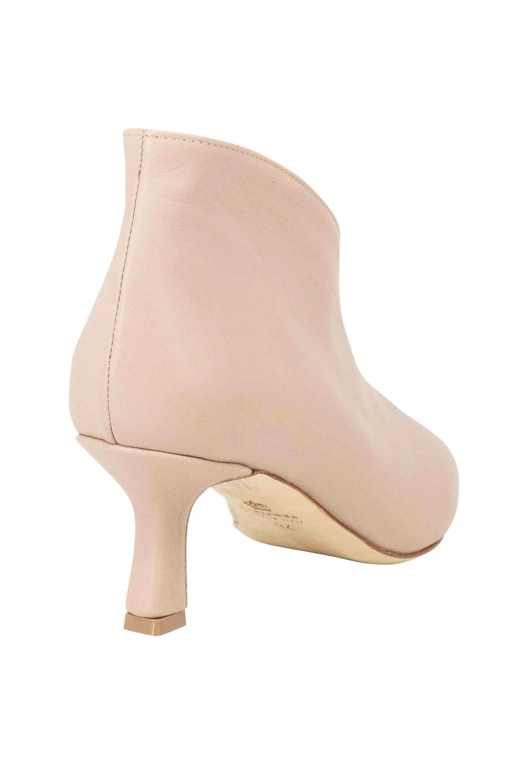 Anke Boot Donna In Pee Cipria Con Tacco Basso*L Online