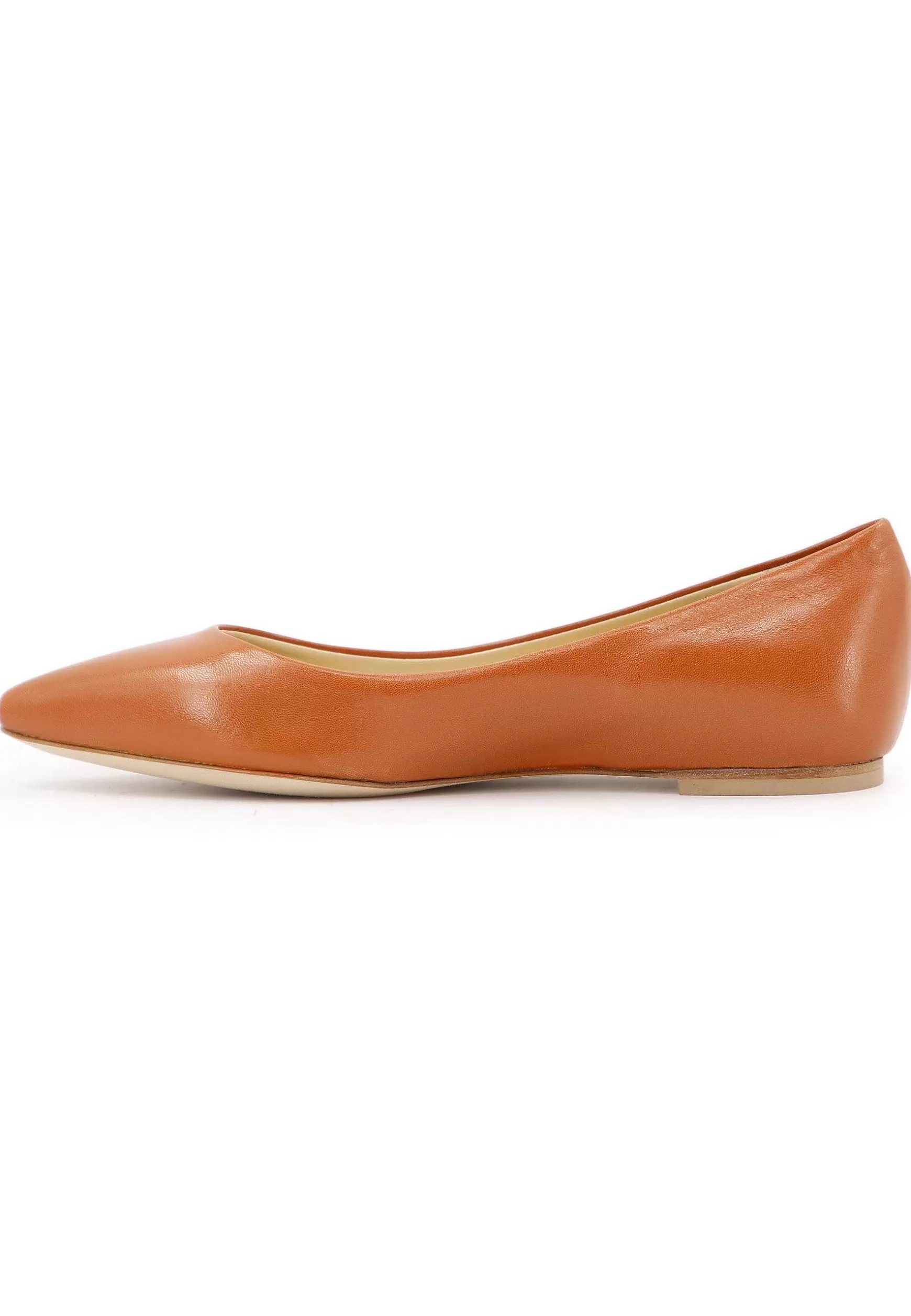 Baerine Donna A Punta In Pee Mattone Con Tacco Basso*L Cheap