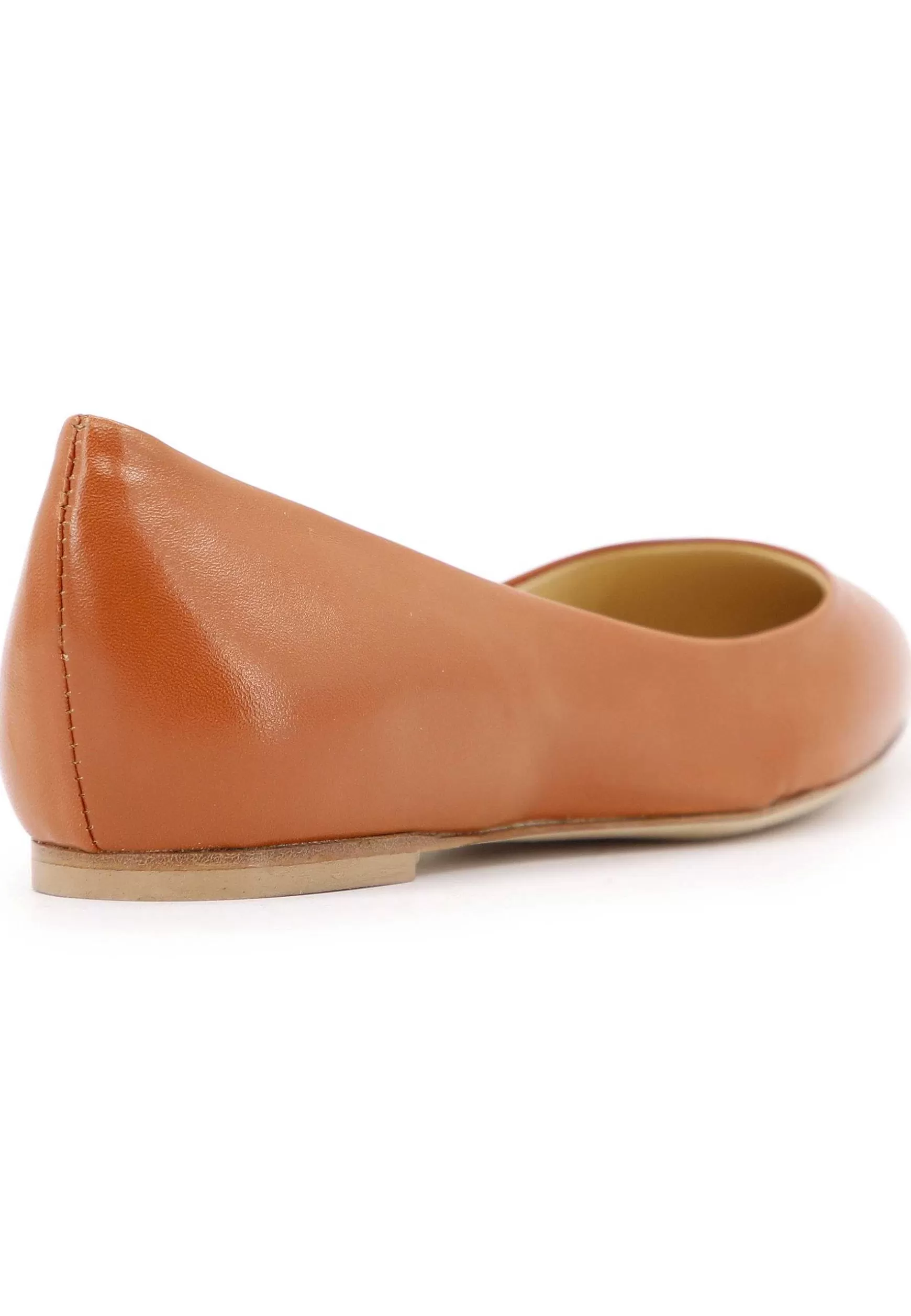 Baerine Donna A Punta In Pee Mattone Con Tacco Basso*L Cheap