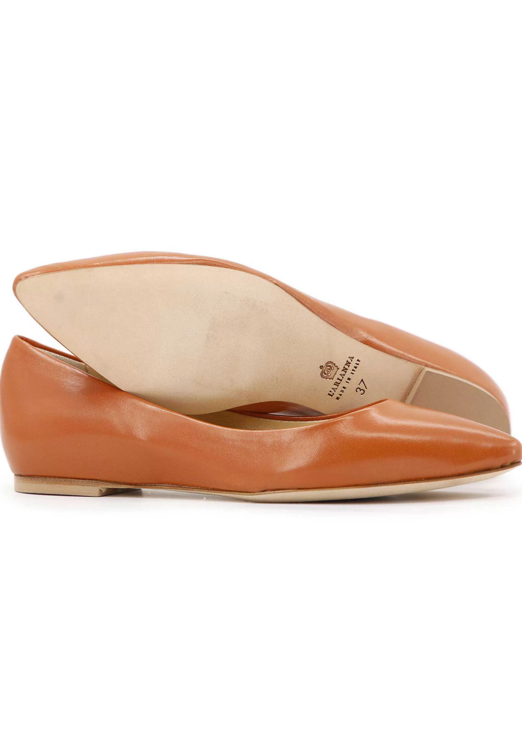 Baerine Donna A Punta In Pee Mattone Con Tacco Basso*L Cheap