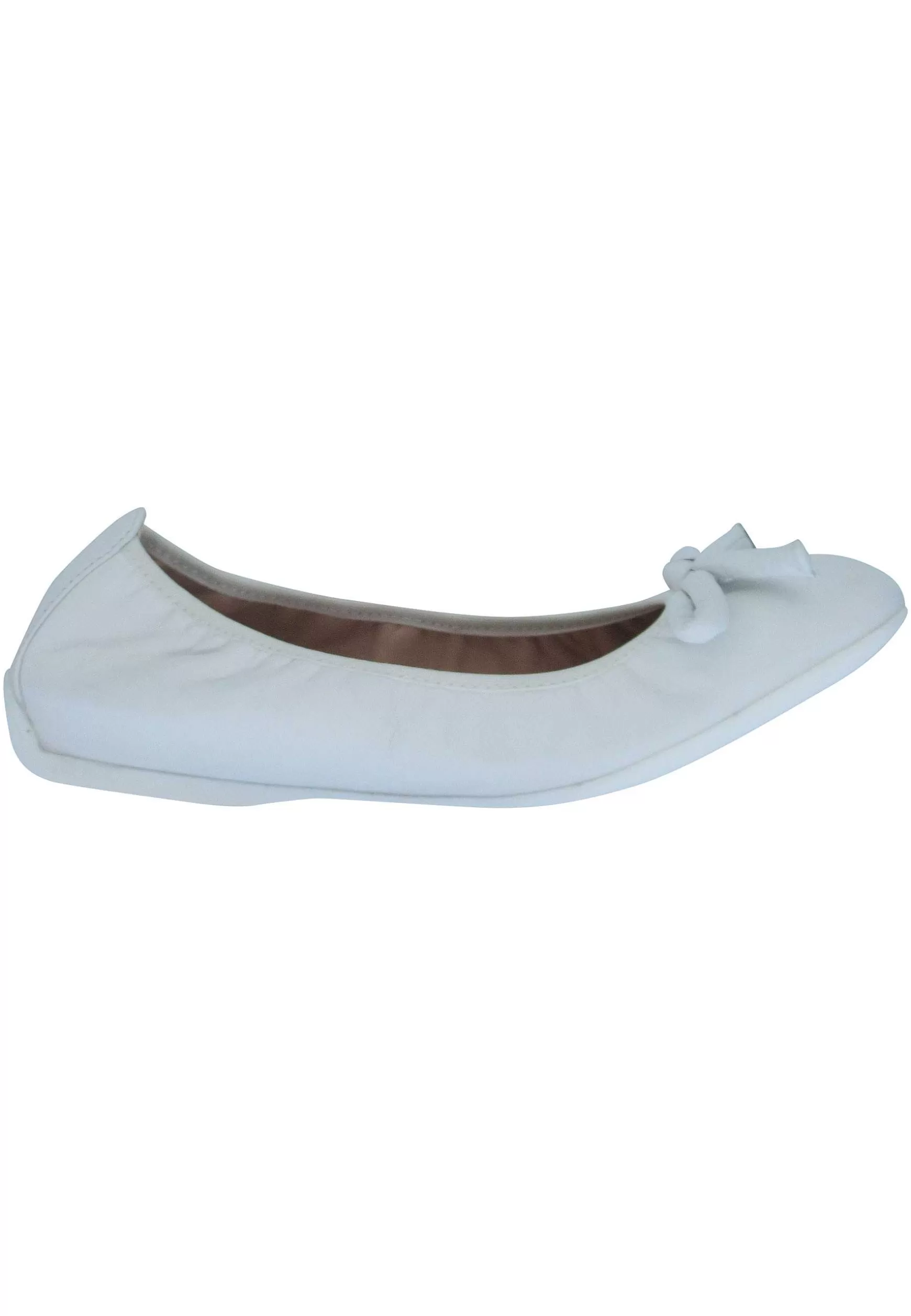 Ballerine Donna Aleda In Pelle Bianca E Fondo Basso In Gomma*Unisa Cheap