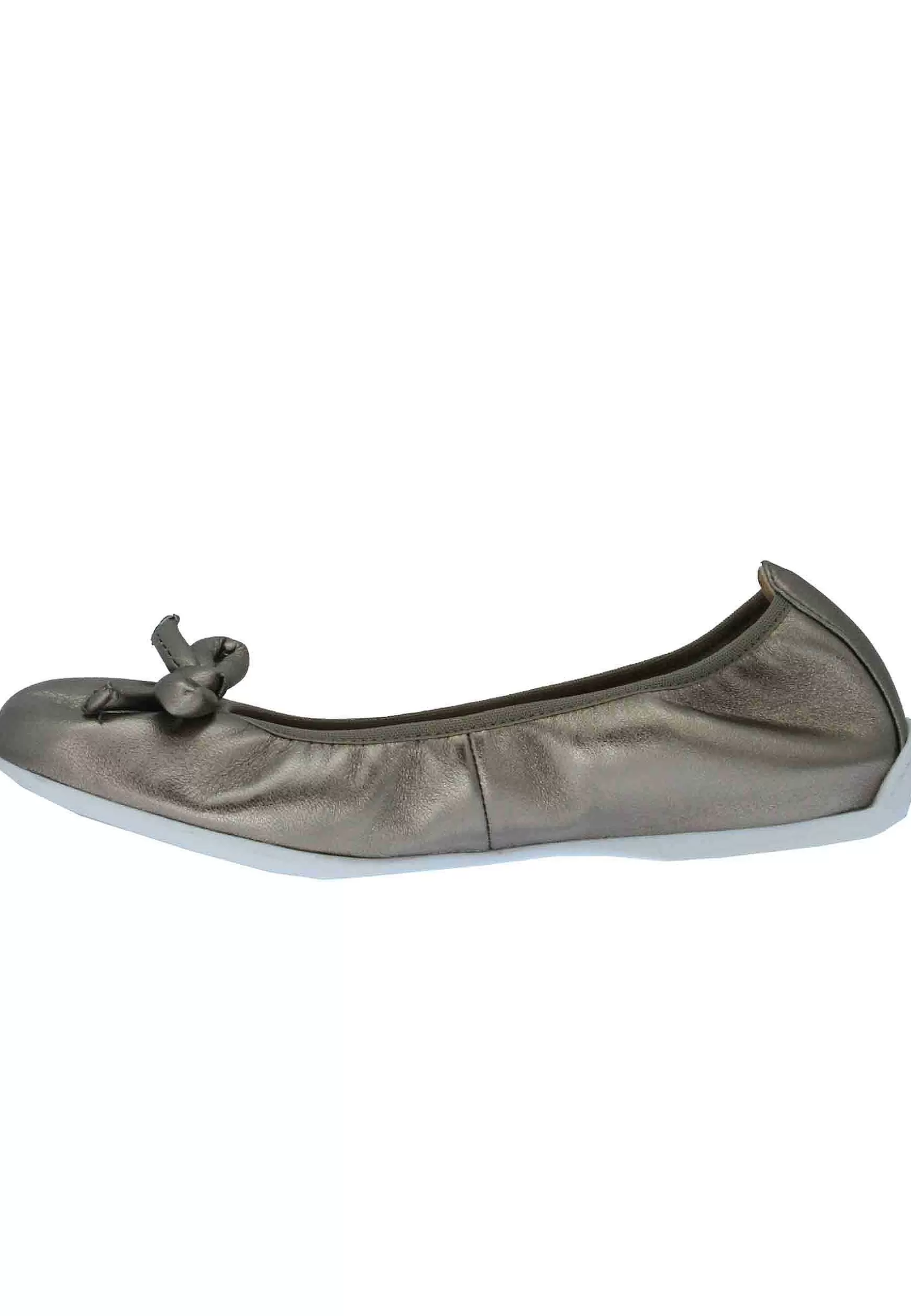Ballerine Donna Aleda In Pelle Bronzo E Fondo Basso In Gomma*Unisa Flash Sale