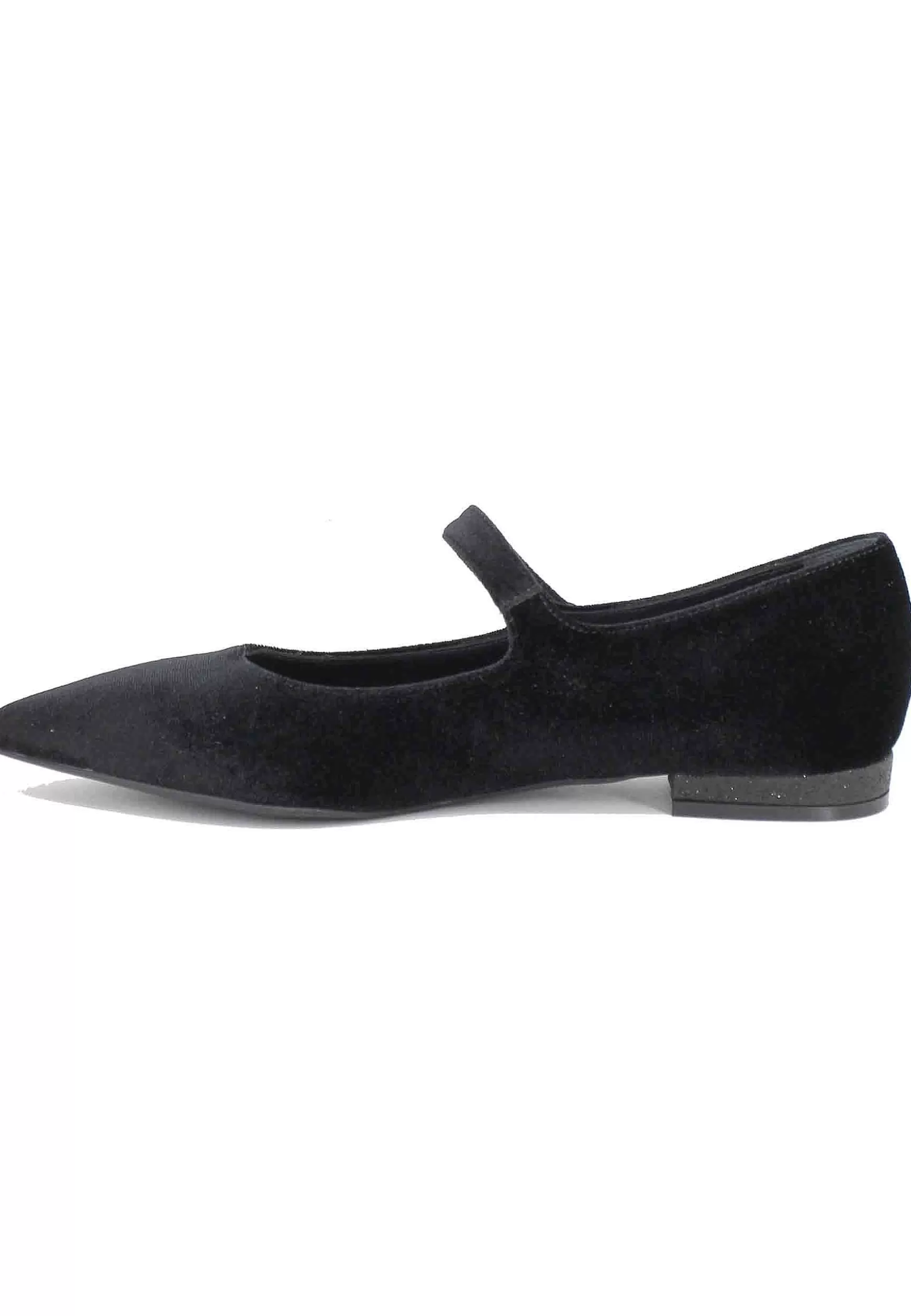 Ballerine Donna In Velluto Nero*illogica Flash Sale