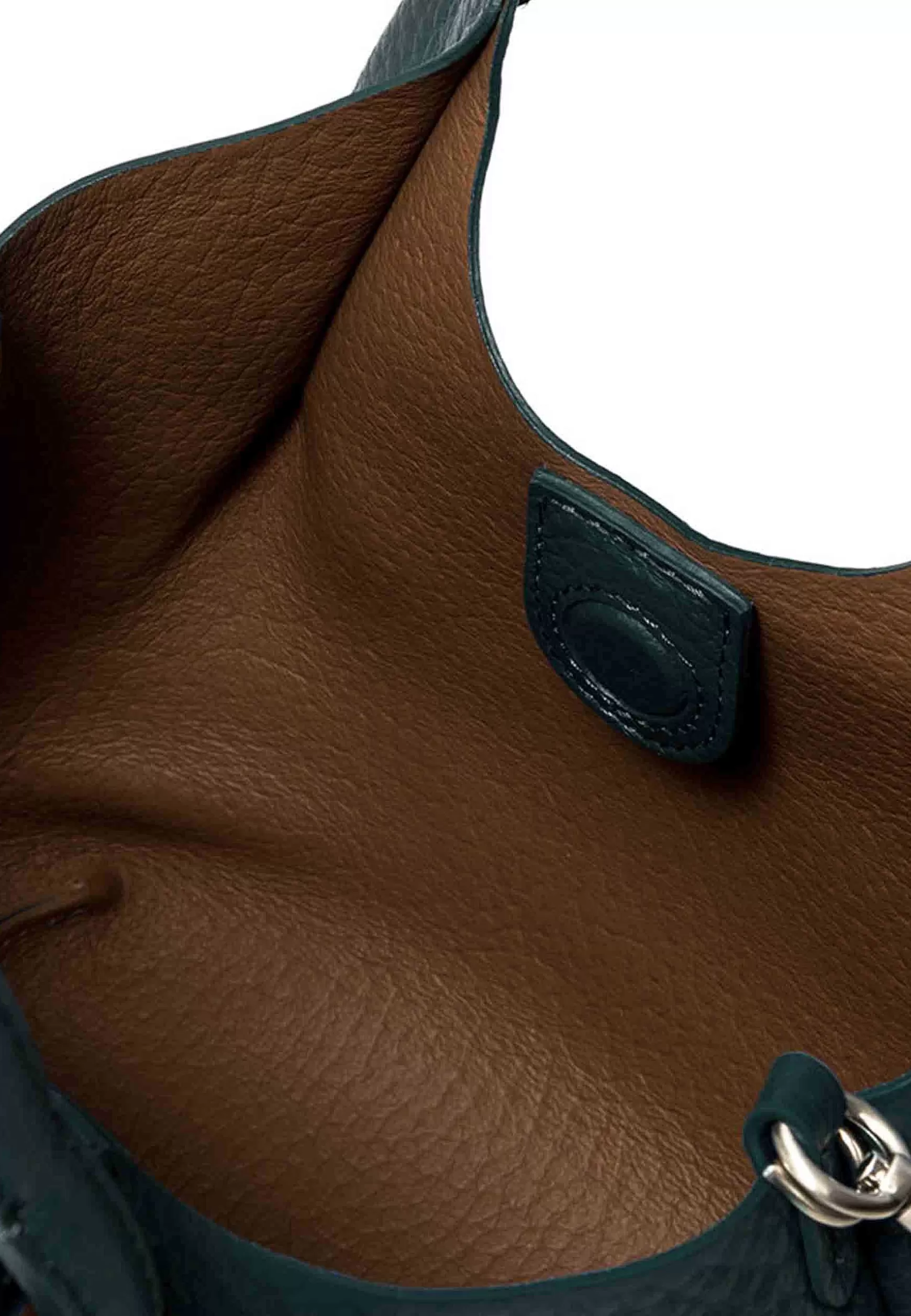 Borsa Donna A Spalla Dua In Pelle Verde Con Tracolla In Tinta*Gianni Chiarini Online