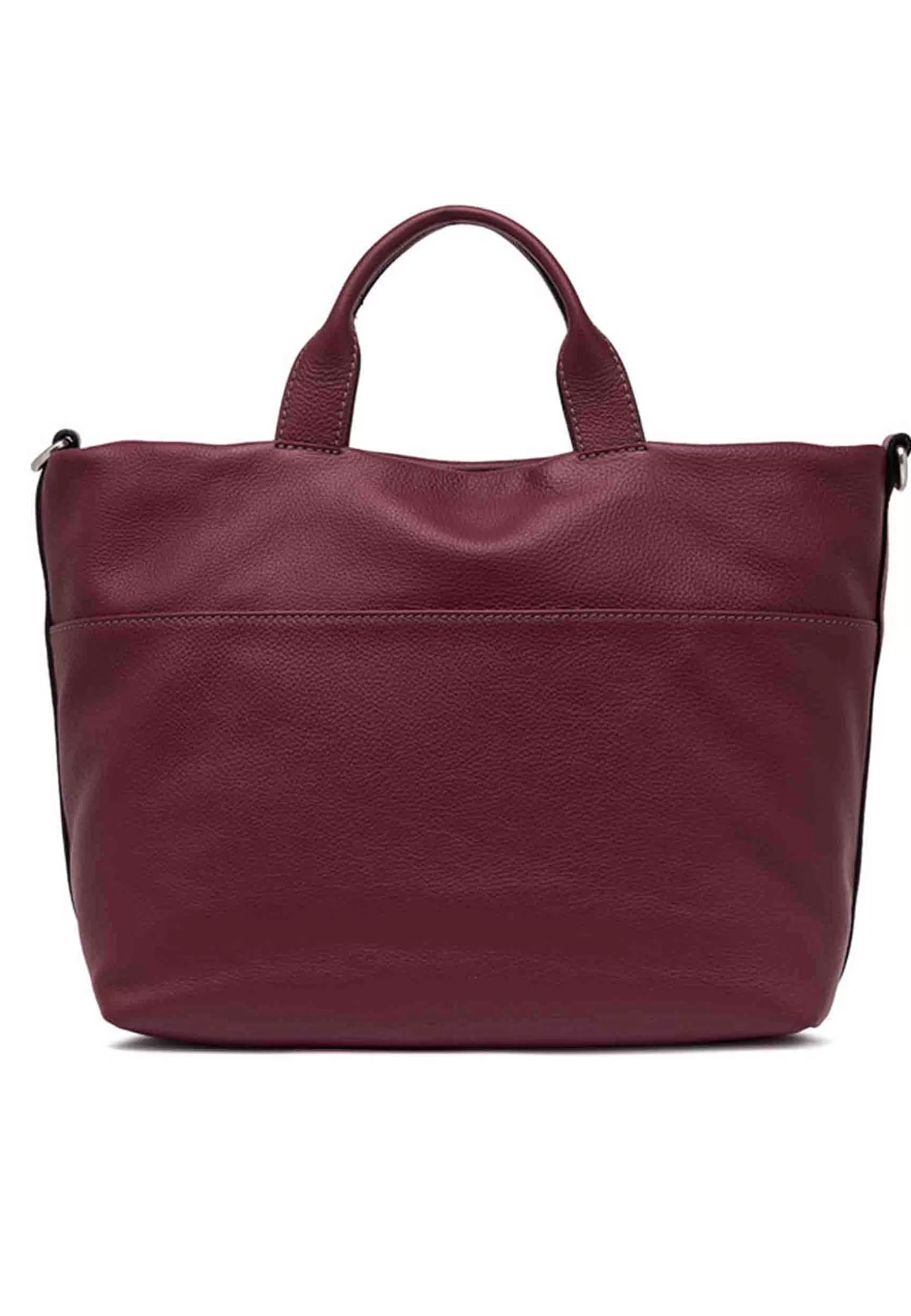 Borsa Donna A Spalla Duna In Pelle Bordeaux Con Tracolla In Tessuto Removibile*Gianni Chiarini Online