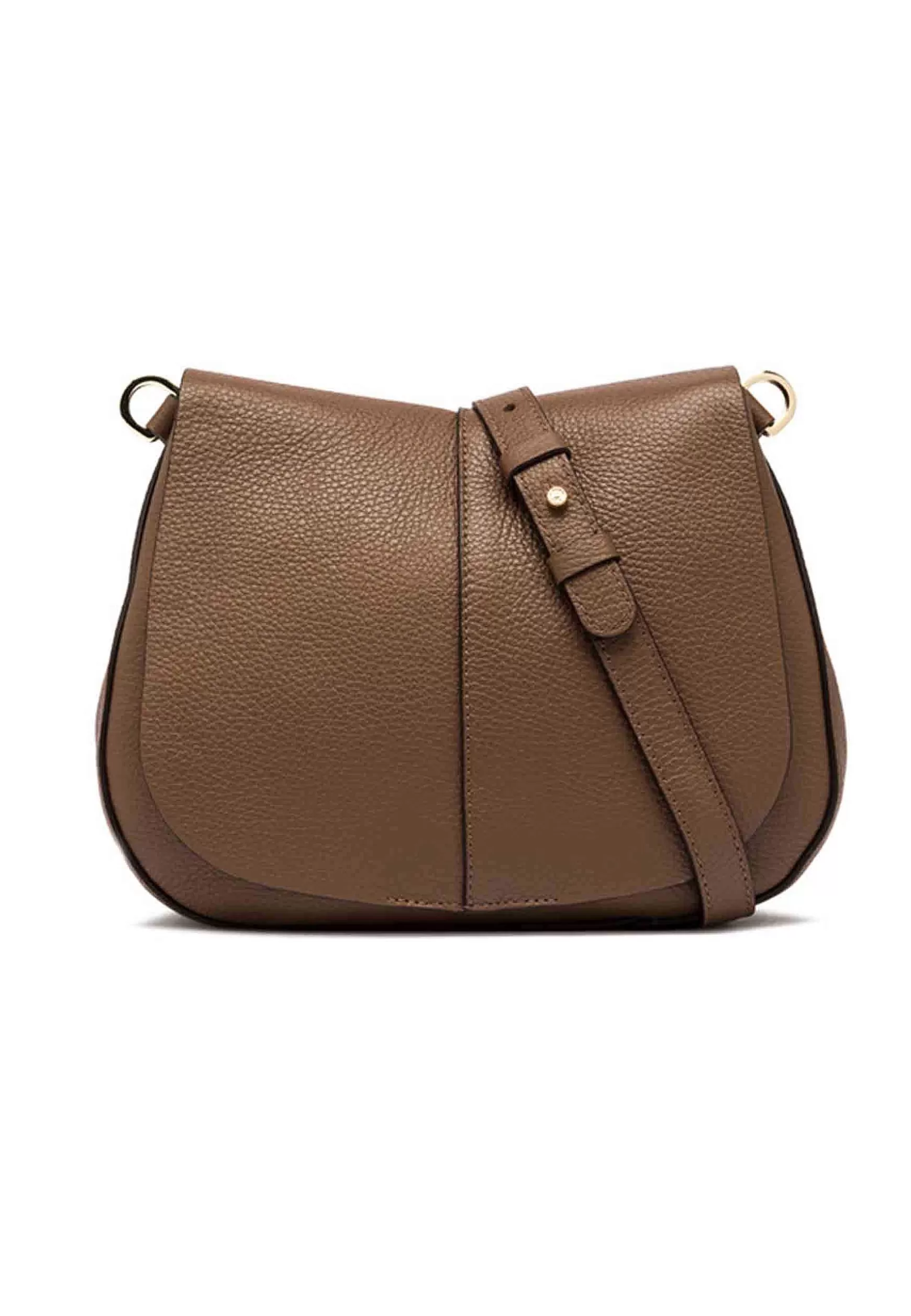 Borsa Donna A Spalla Helena Round In Pelle Gcastoro Con Doppia Tracolla*Gianni Chiarini Discount