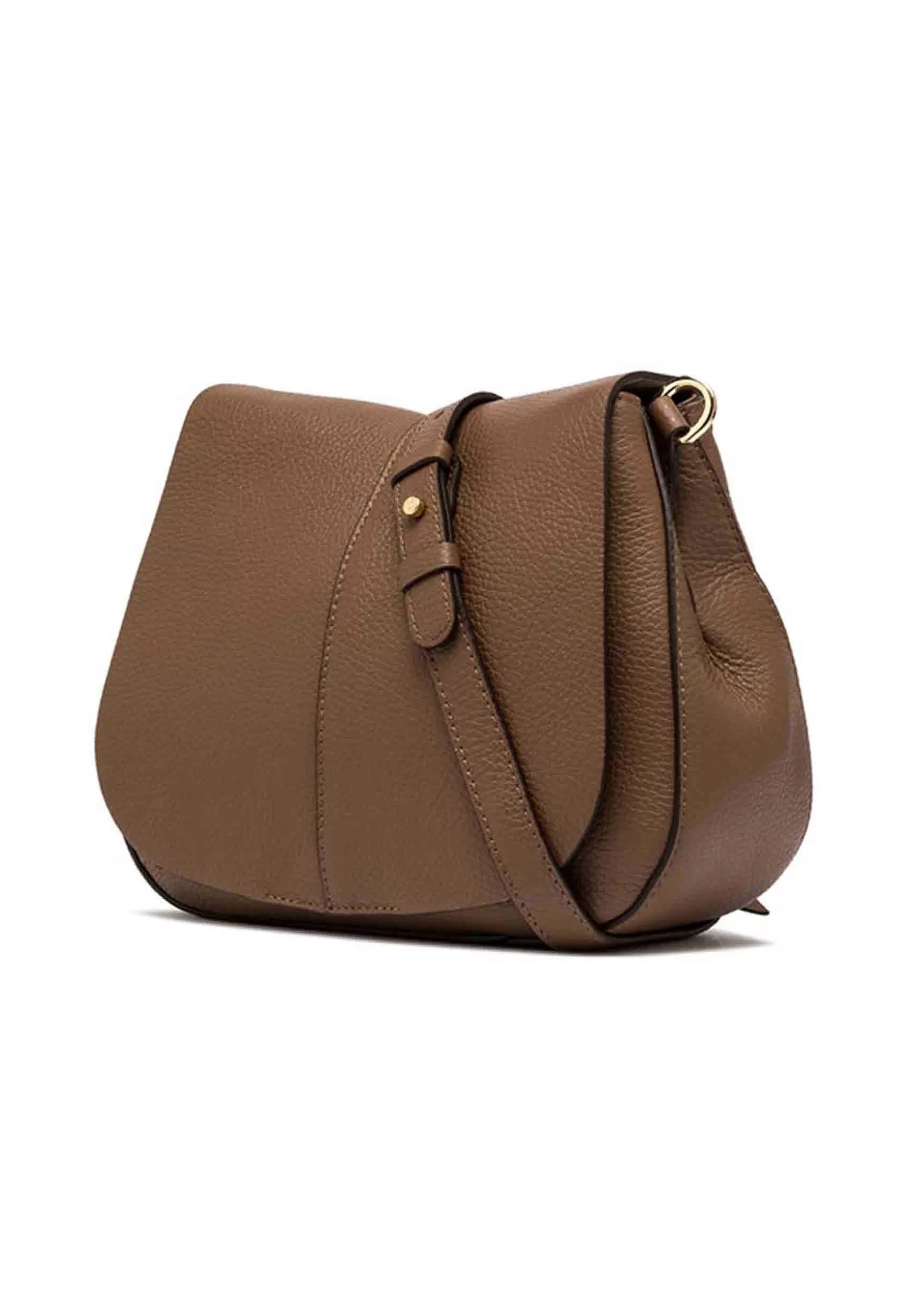 Borsa Donna A Spalla Helena Round In Pelle Gcastoro Con Doppia Tracolla*Gianni Chiarini Discount