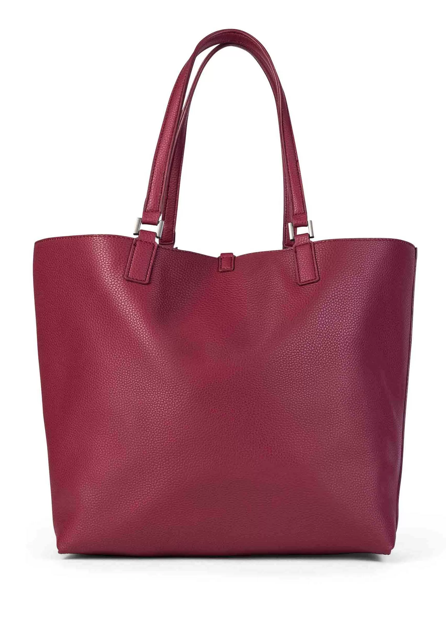 Borsa Donna A Spalla In Eco Pelle Viola Con Doppi Manici Malibu Large Shopping*U.S. Polo Assn Clearance