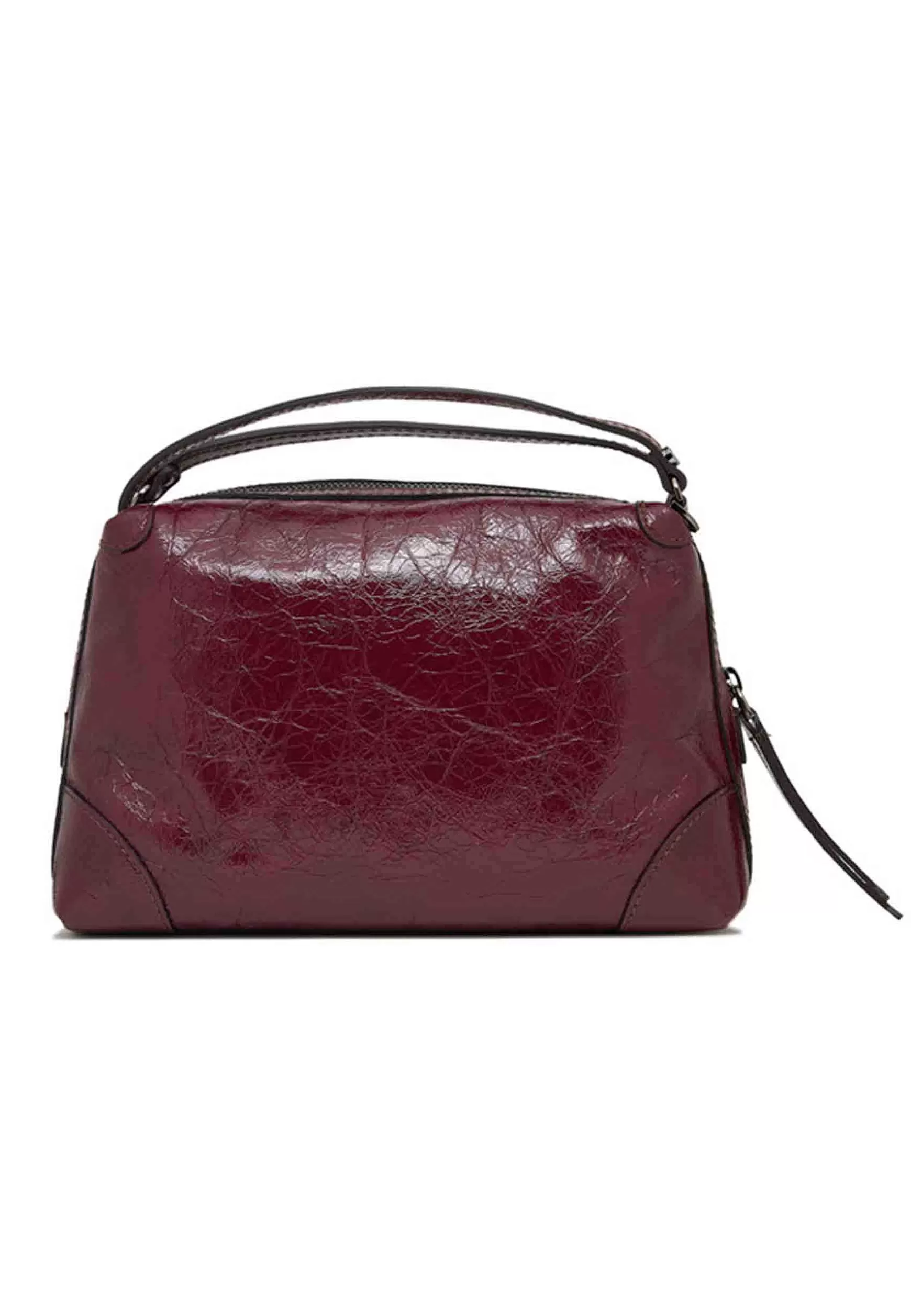 Borsa Donna A Tracolla Alifa In Naplack Bordeaux Con Manici E Tracolla In Tinta*Gianni Chiarini Cheap