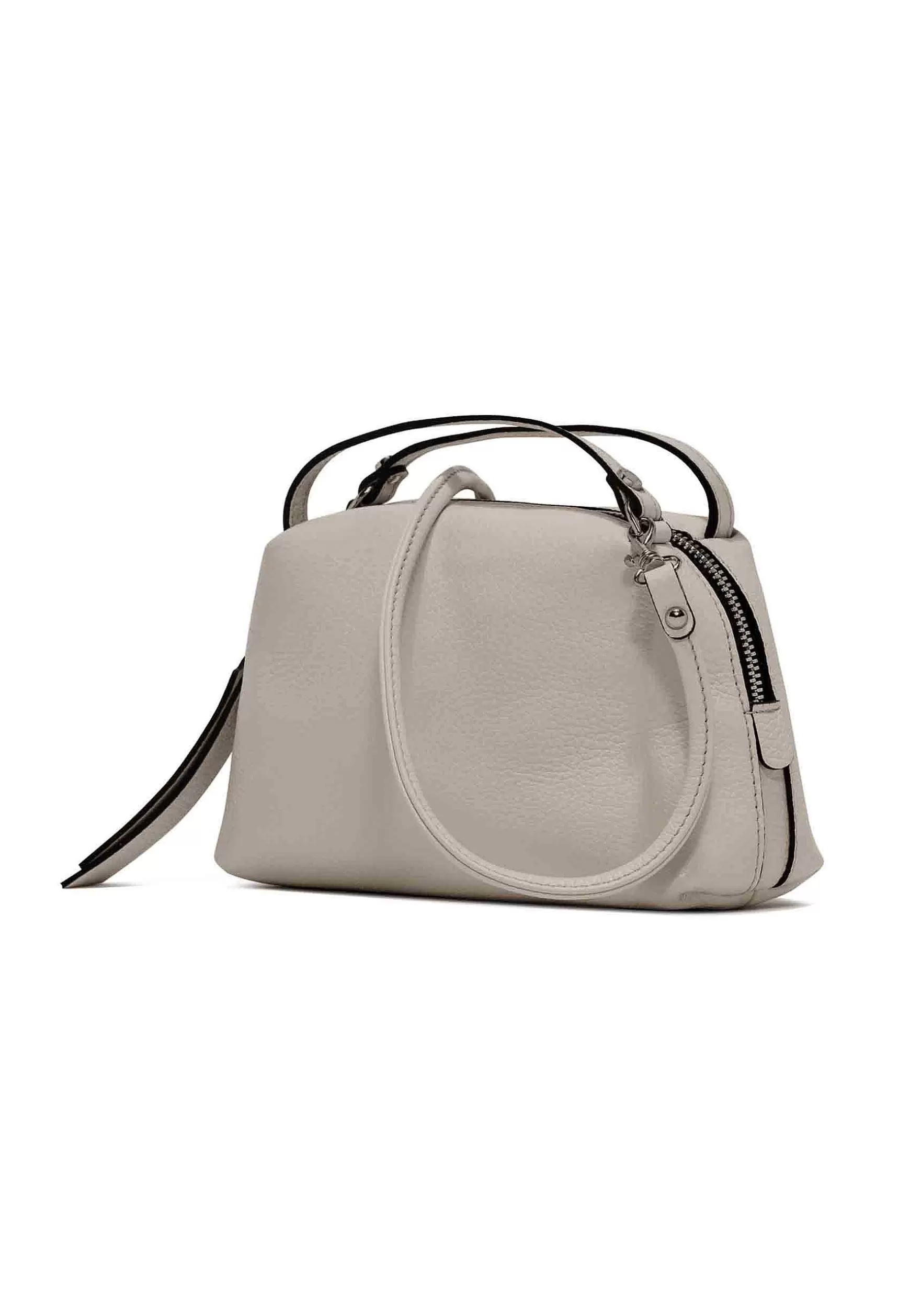 Borsa Donna A Tracolla Alifa In Pelle Beige Con Tracolla In Tinta Removibile*Gianni Chiarini Hot