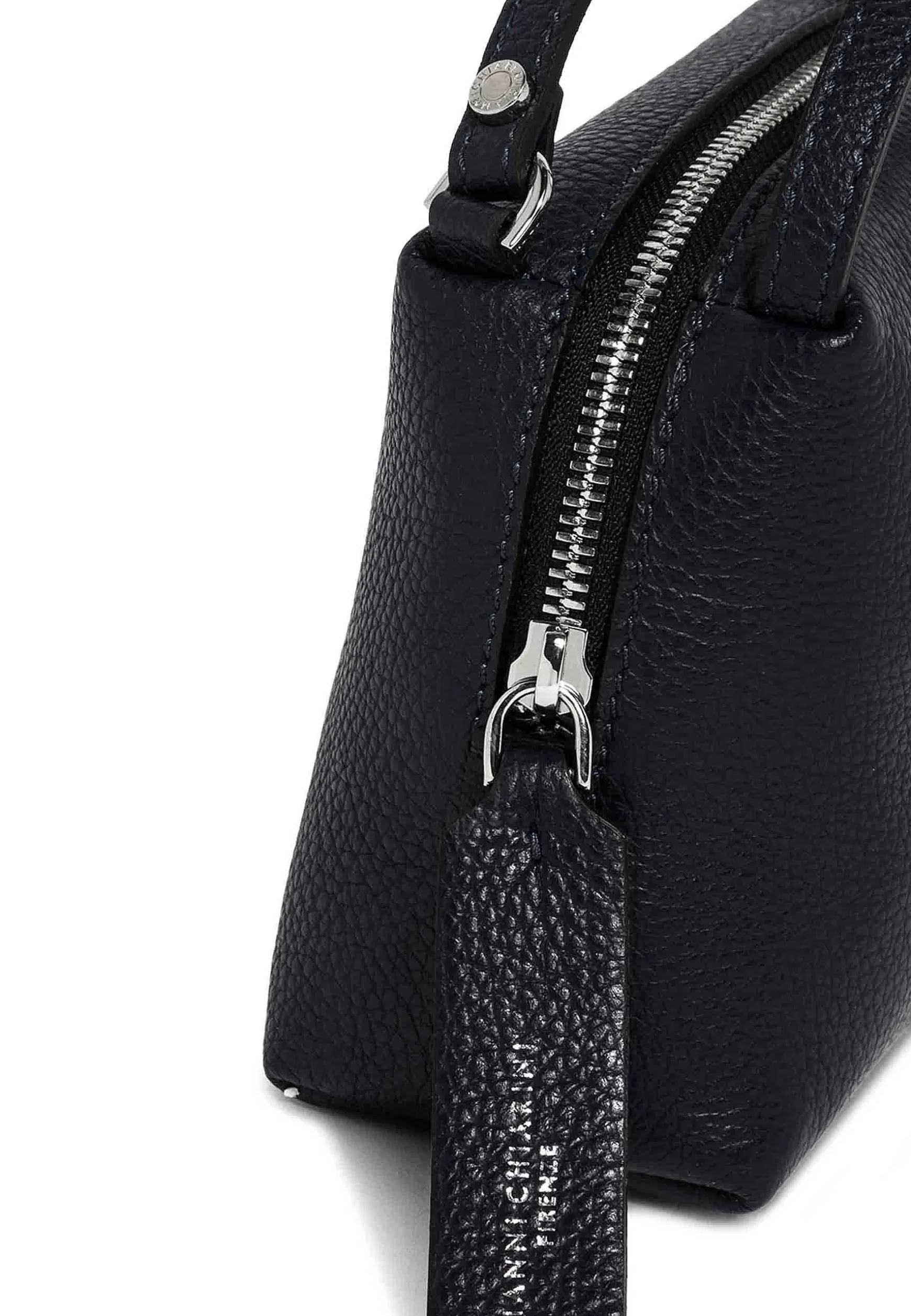 Borsa Donna A Tracolla Alifa In Pelle Nera Con Tracolla In Tinta Removibile*Gianni Chiarini Outlet