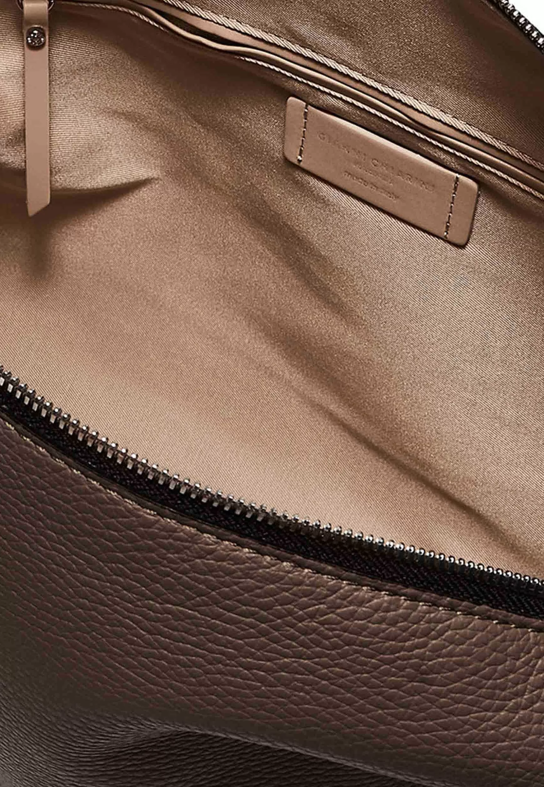 Borsa Donna A Tracolla Alifa In Pelle Testa Di Moro Con Manici E Tracolla In Tinta*Gianni Chiarini Best Sale