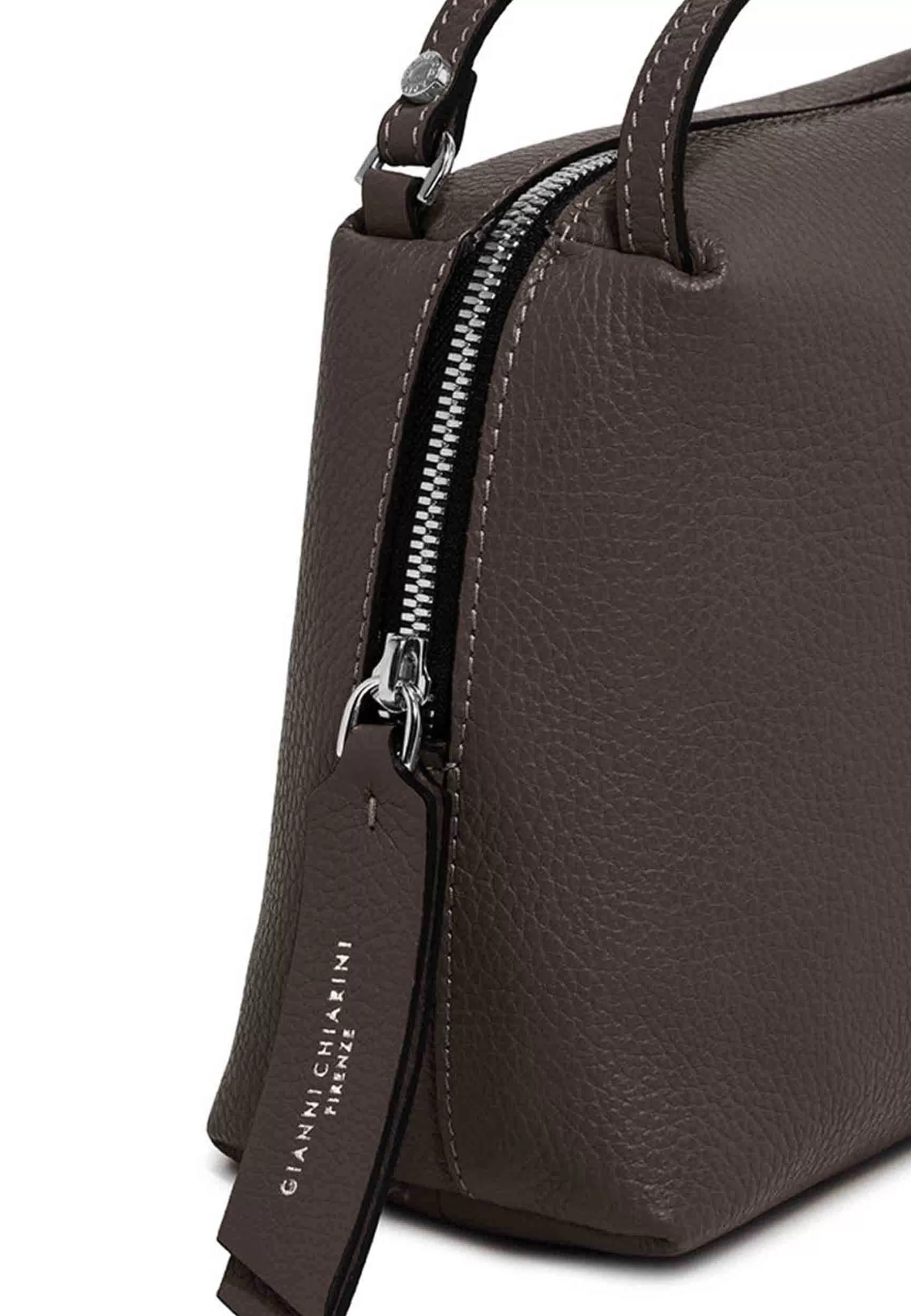 Borsa Donna A Tracolla Alifa In Pelle Testa Di Moro Con Manici E Tracolla In Tinta*Gianni Chiarini Best Sale
