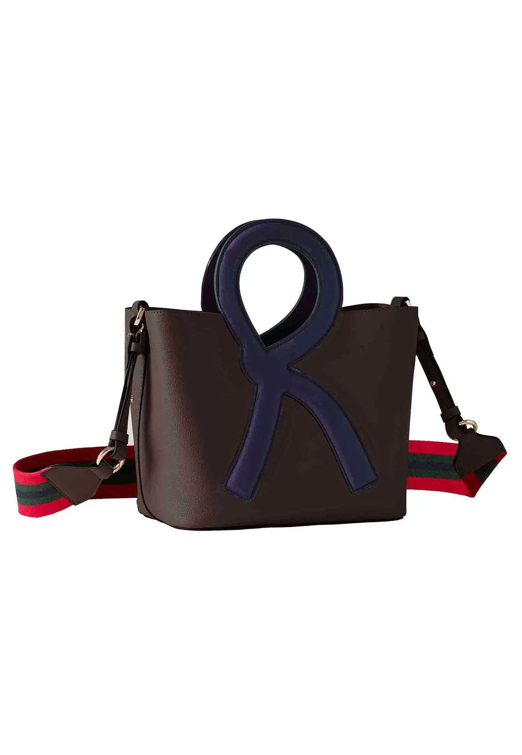Borsa Donna A Tracolla In Eco Pelle Testa Di Moro*Roberta di Camerino Best Sale