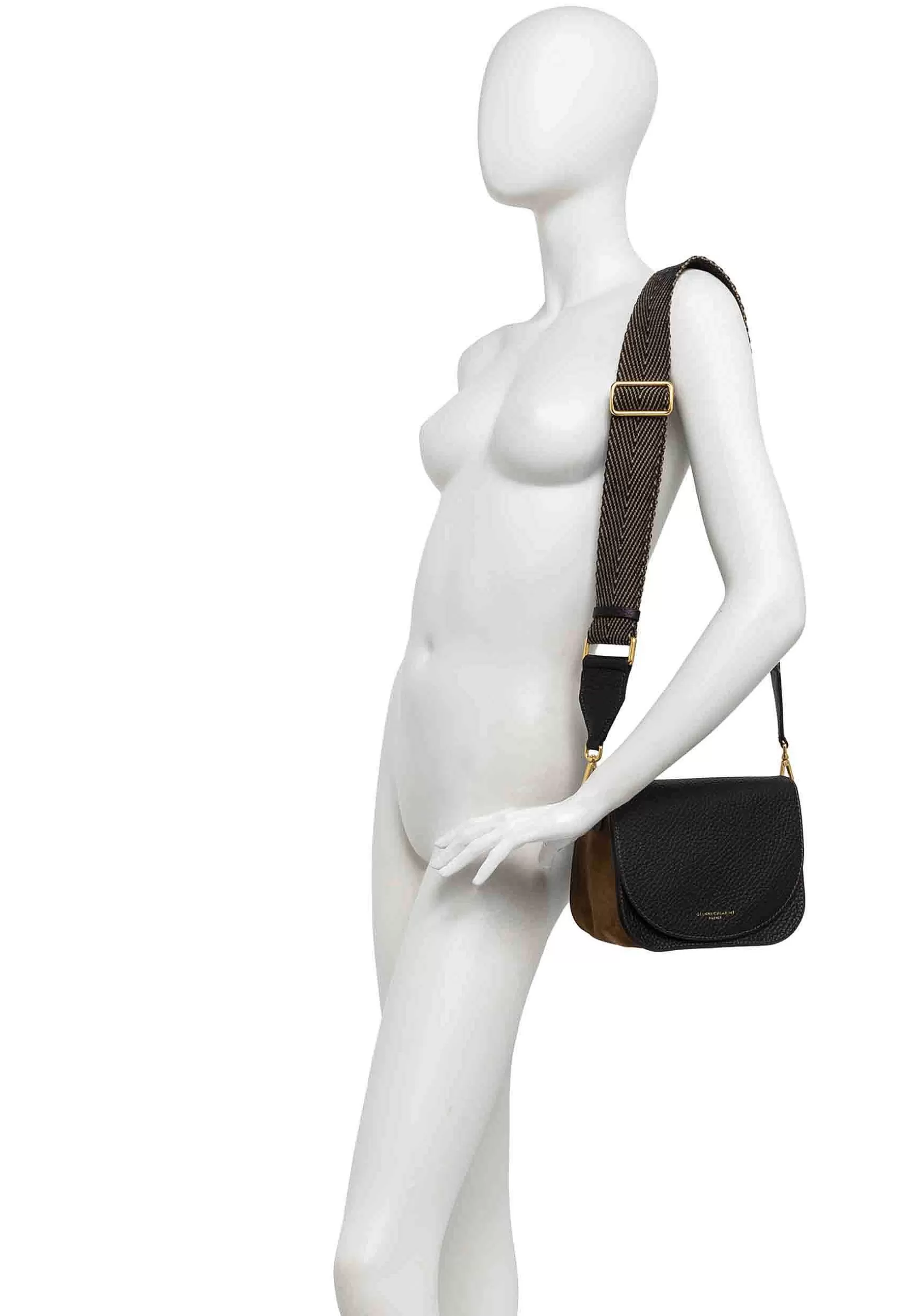 Borsa Donna A Tracolla Tara In Pelle Cuoio Con Tacolla*Gianni Chiarini Fashion