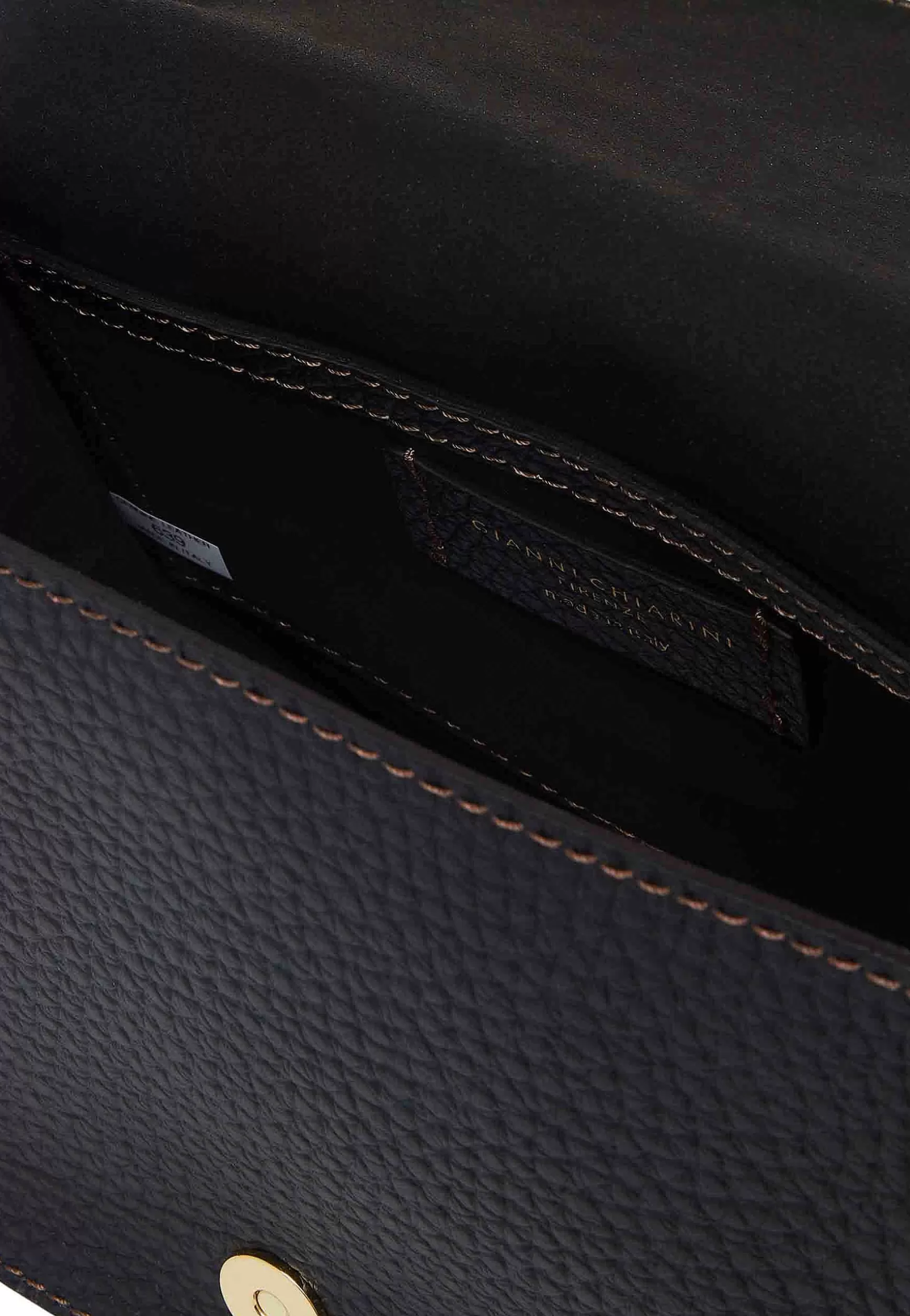 Borsa Donna A Tracolla Tara In Pelle Nera Con Tacolla*Gianni Chiarini Shop