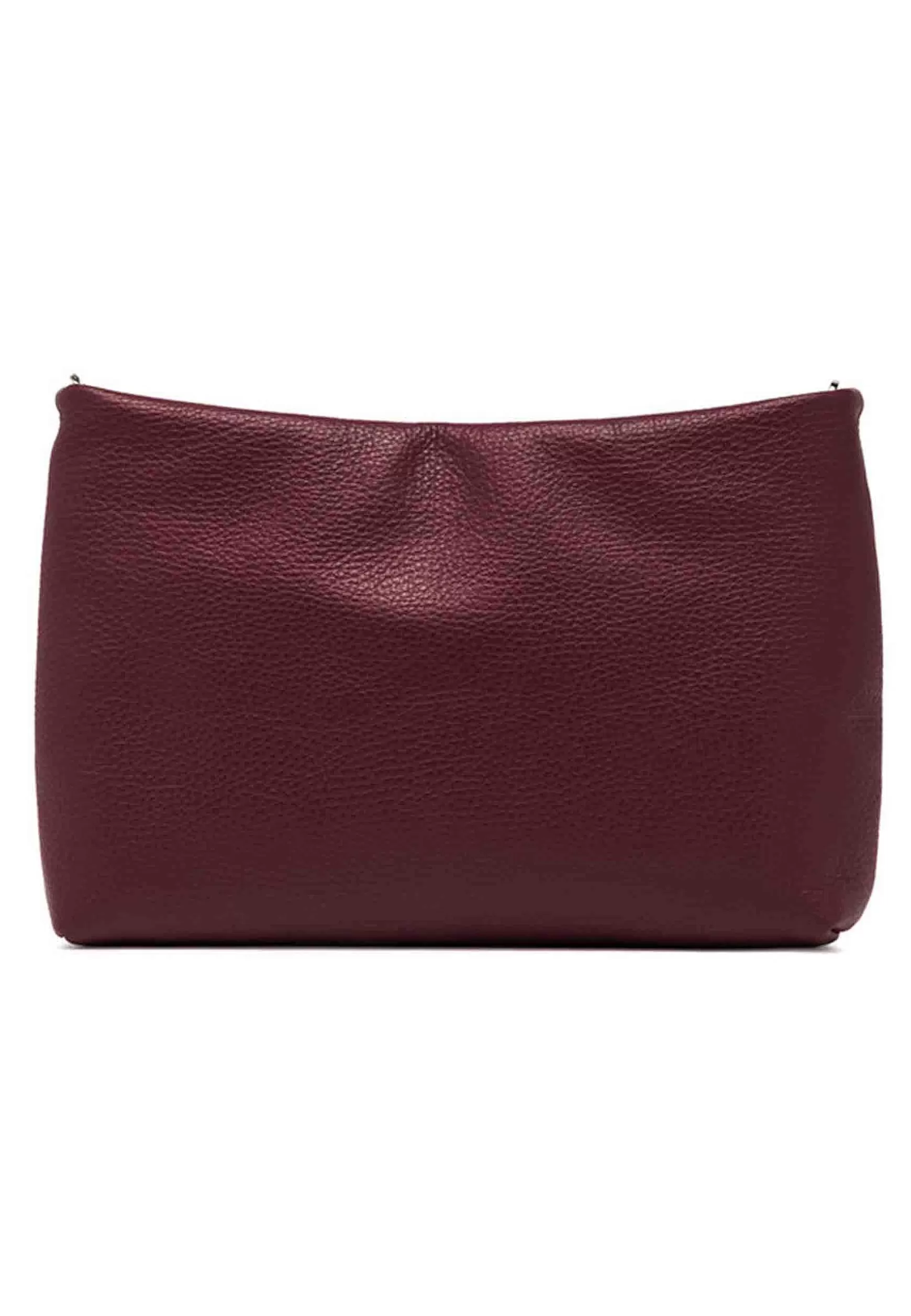 Borsa Donna Pochette Brenda In Pelle Bordeaux Con Manico In Resina*Gianni Chiarini Cheap