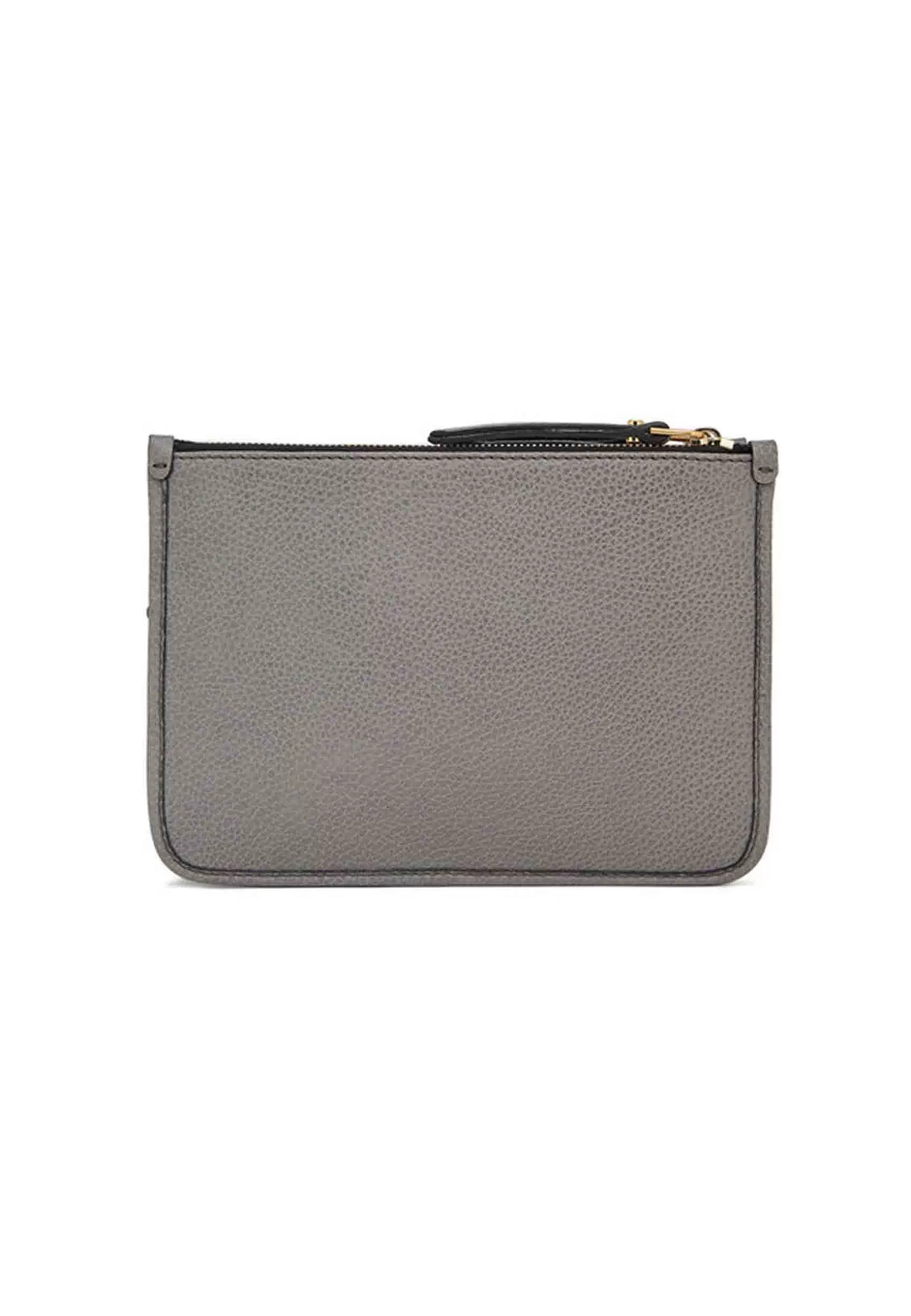 Borsa Donna Pochette Debbie New In Pelle Grigia Con Tracolla In Tessuto*Gianni Chiarini Fashion