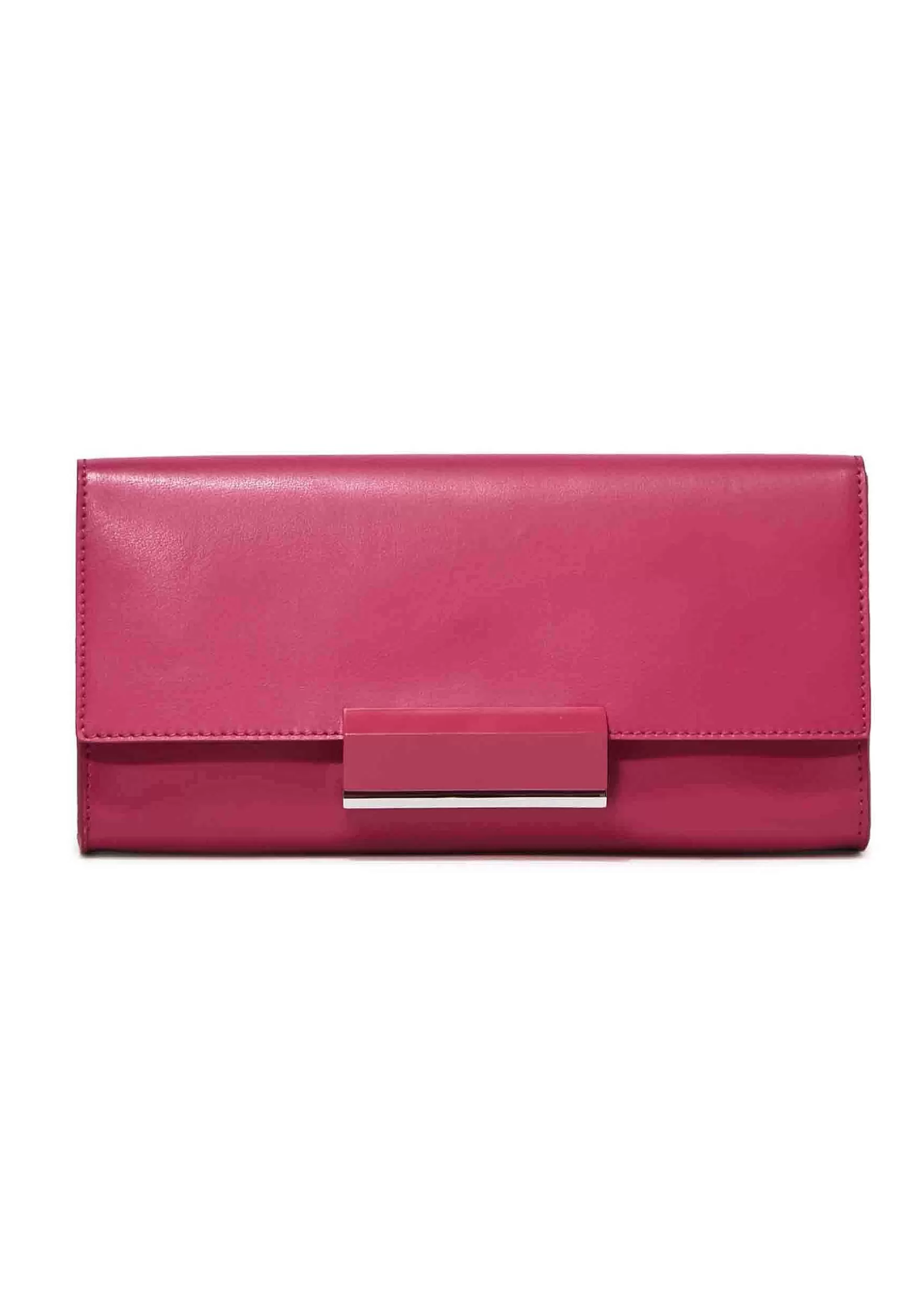 Borsa Donna Pochette Rigida Lily In Pelle Rosso Chiaro Con Tracolla*Gianni Chiarini Store