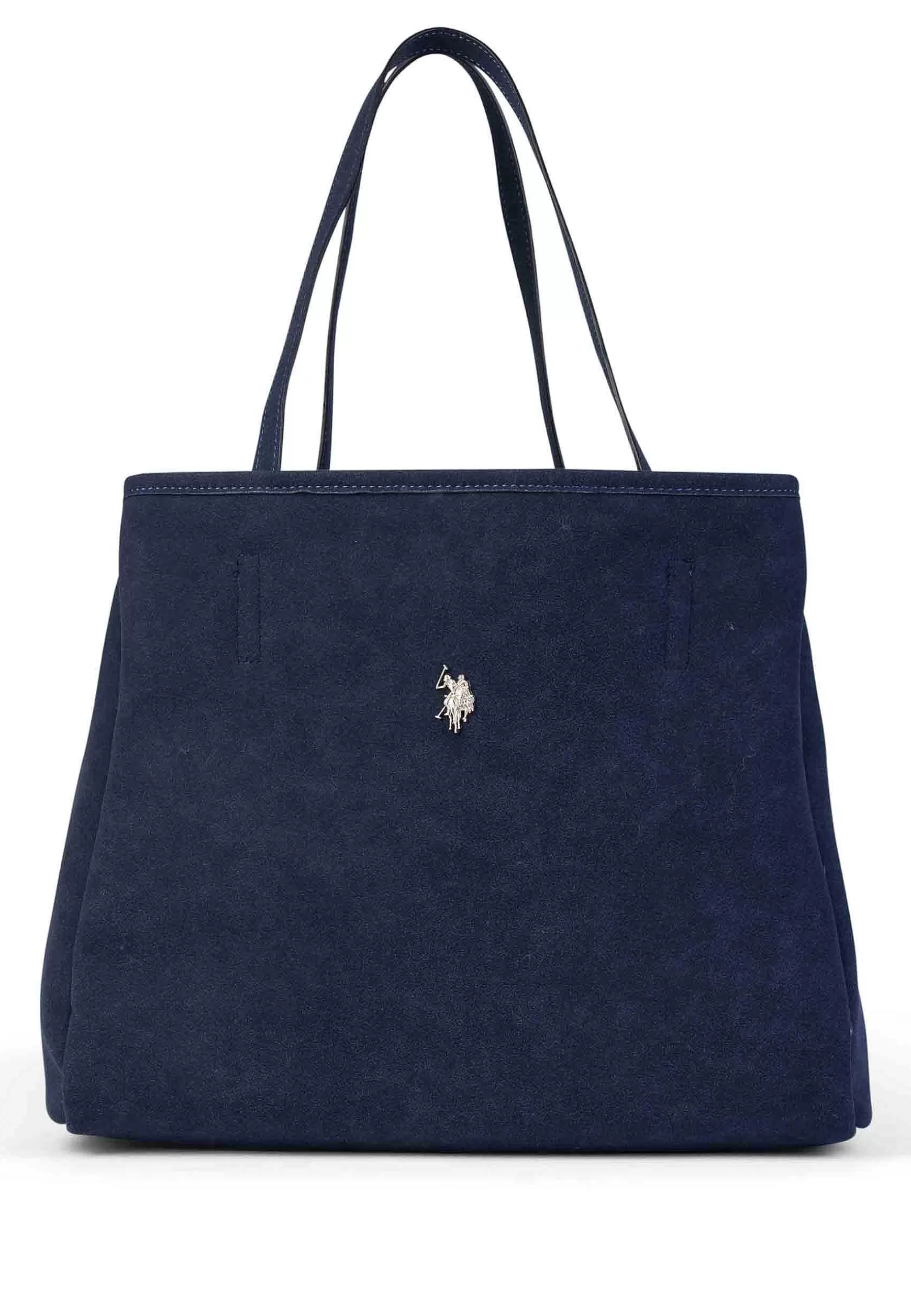 Borsa Donna Tote A Spalla In Teddy Blu Sussex Shopping*U.S. Polo Assn Outlet