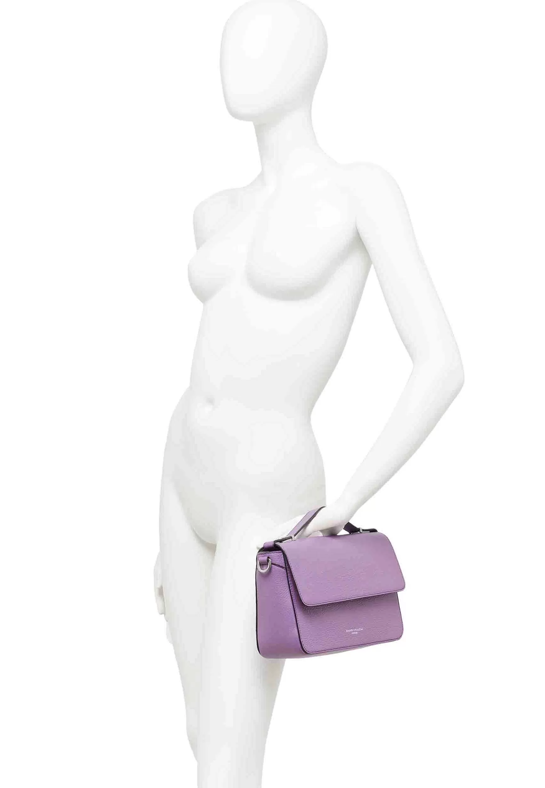 Borsa Pochette Donna A Tracolla Anita In Pelle Glicine Con Manico Rigido E Tracolla In Pelle*Gianni Chiarini Outlet