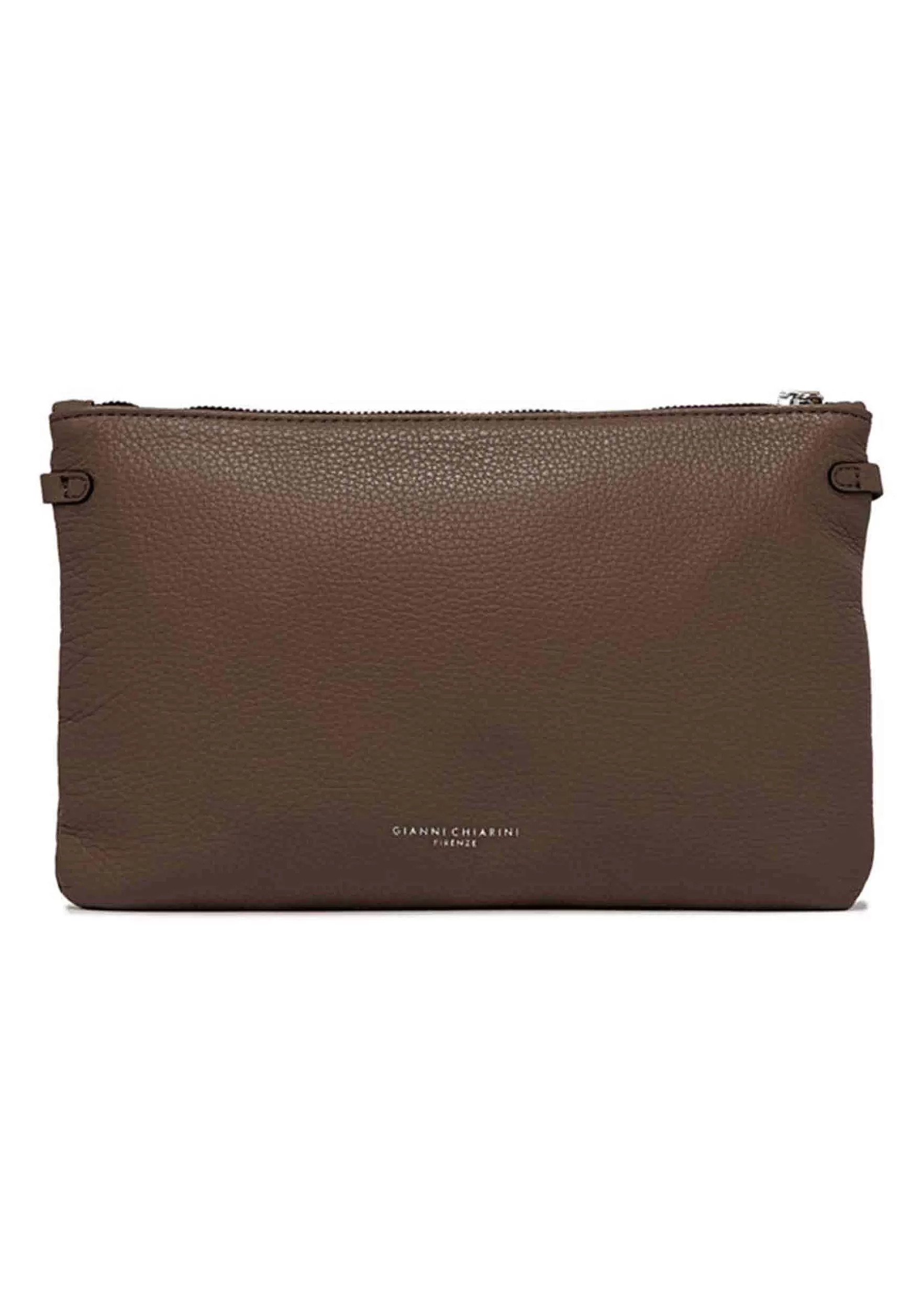 Borsa Pochette Donna Herrmy In Pelle Castoro Con Bracciale E Tracolla In Pelle*Gianni Chiarini Cheap