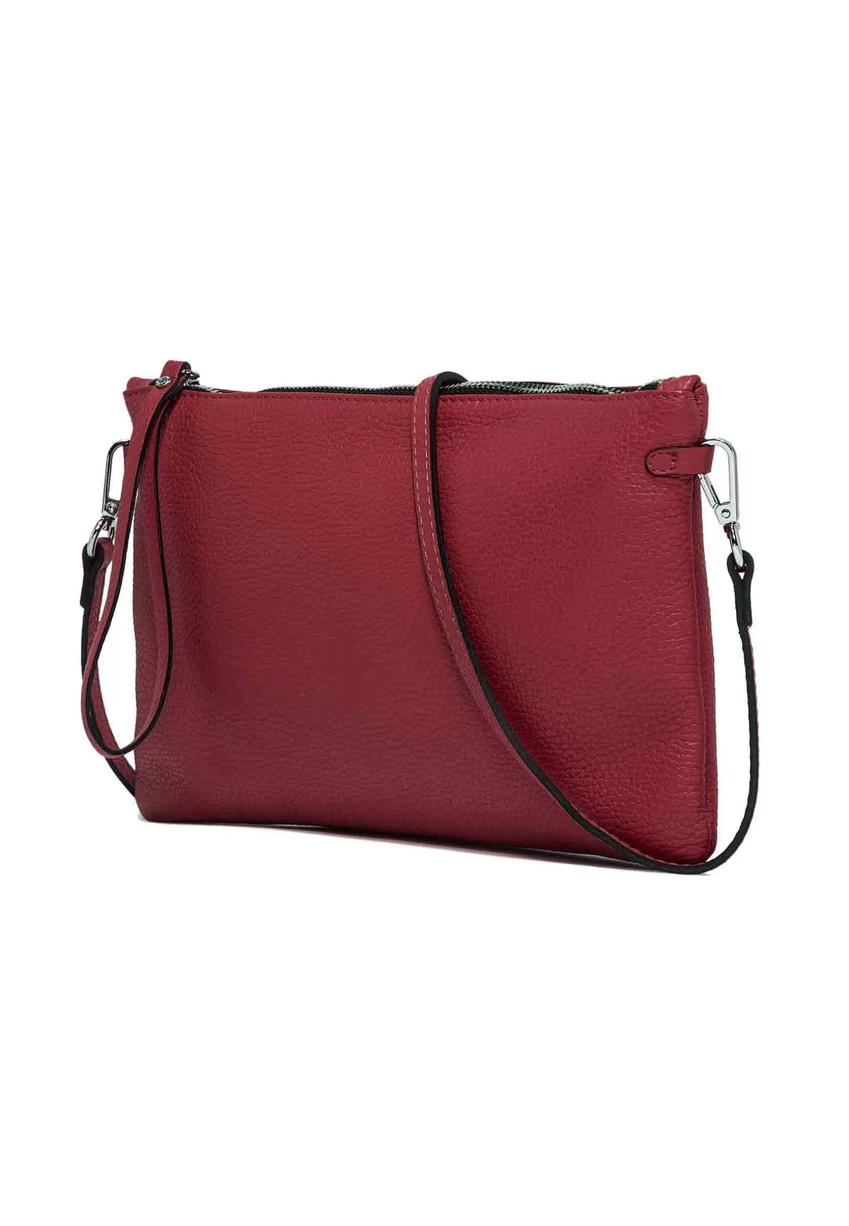 Borsa Pochette Donna Herrmy In Pelle Rossa Con Bracciale E Tracolla In Pelle*Gianni Chiarini Shop