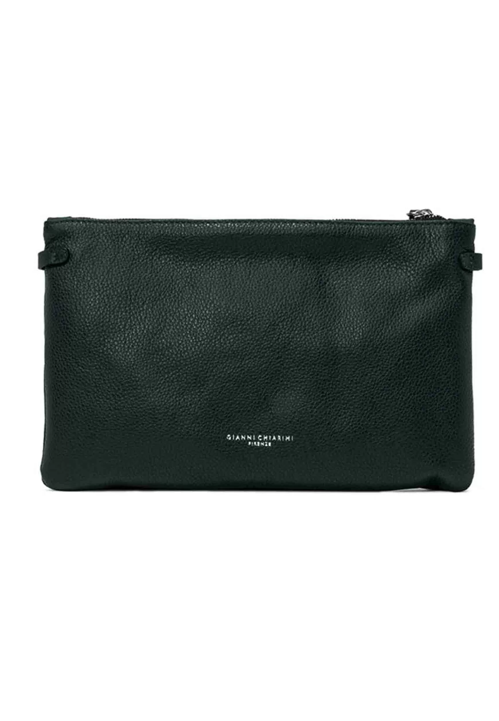 Borsa Pochette Donna Herrmy In Pelle Verde Con Bracciale E Tracolla In Pelle*Gianni Chiarini Store