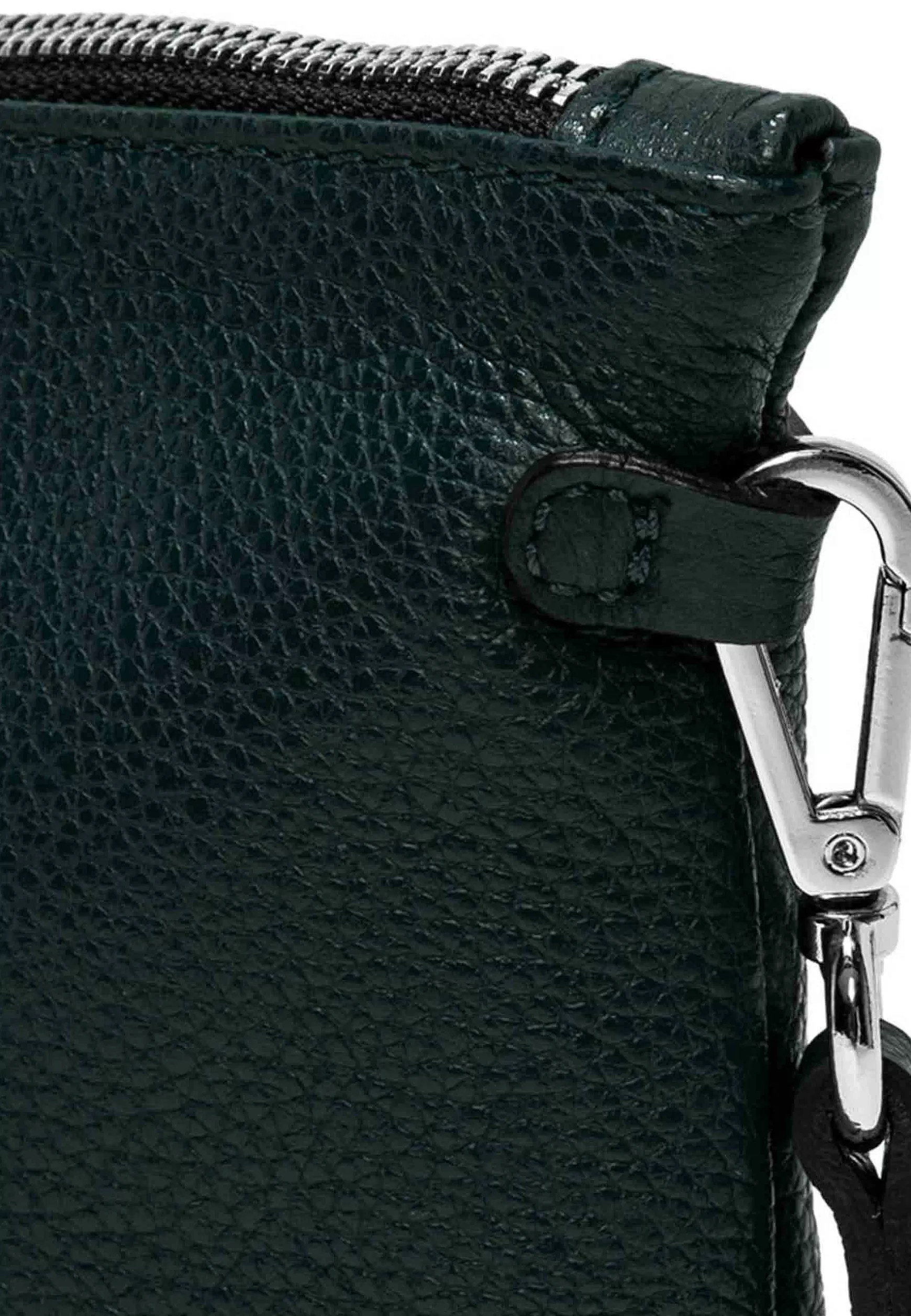 Borsa Pochette Donna Herrmy In Pelle Verde Con Bracciale E Tracolla In Pelle*Gianni Chiarini Store