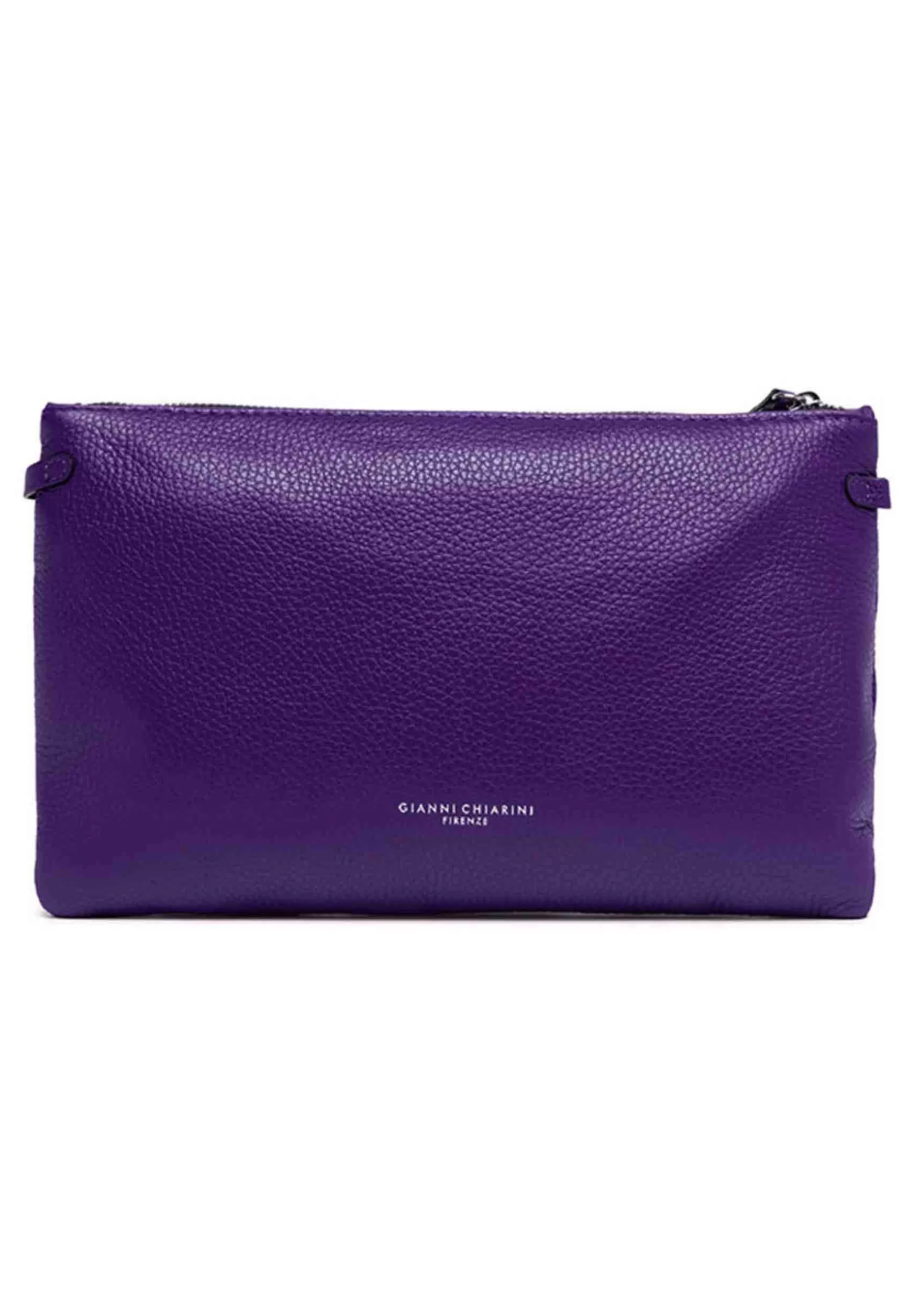 Borsa Pochette Donna Herrmy In Pelle Viola Con Bracciale E Tracolla In Pelle*Gianni Chiarini Online