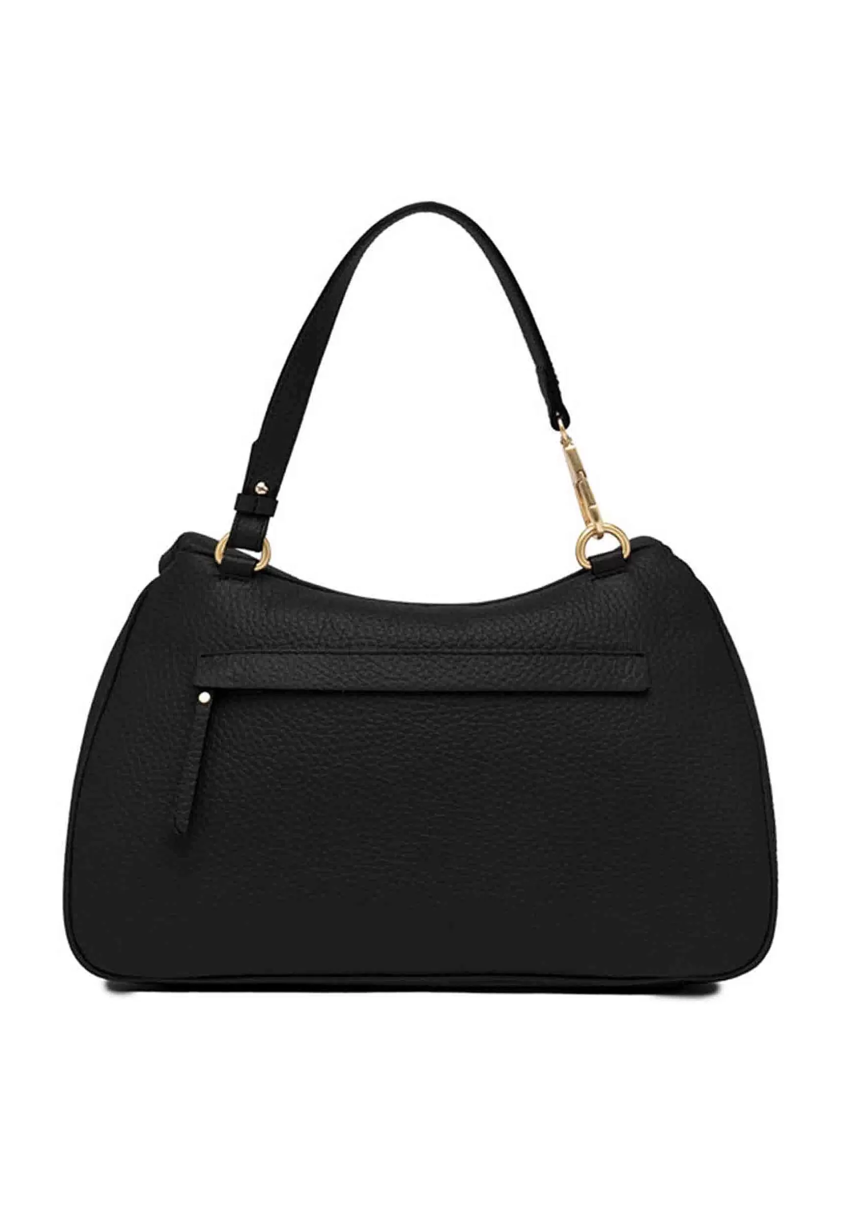 Borsa S Apalla Donna Brooke In Pelle Nera Con Ghetta E Manici*Gianni Chiarini Discount