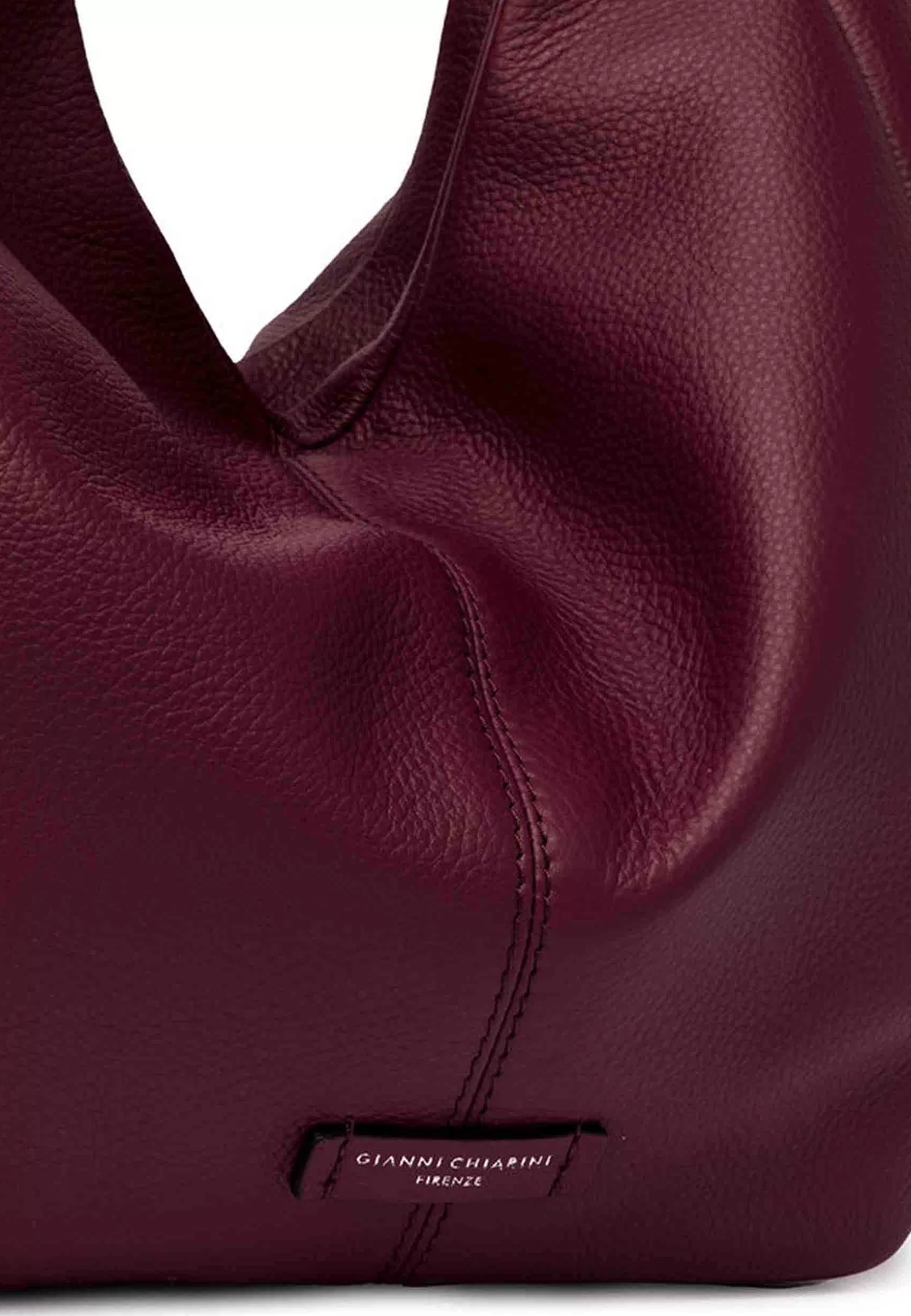 Borsa S Apalla Donna Violante In Pelle Rossa Con Doppi Manici A Tono*Gianni Chiarini Store