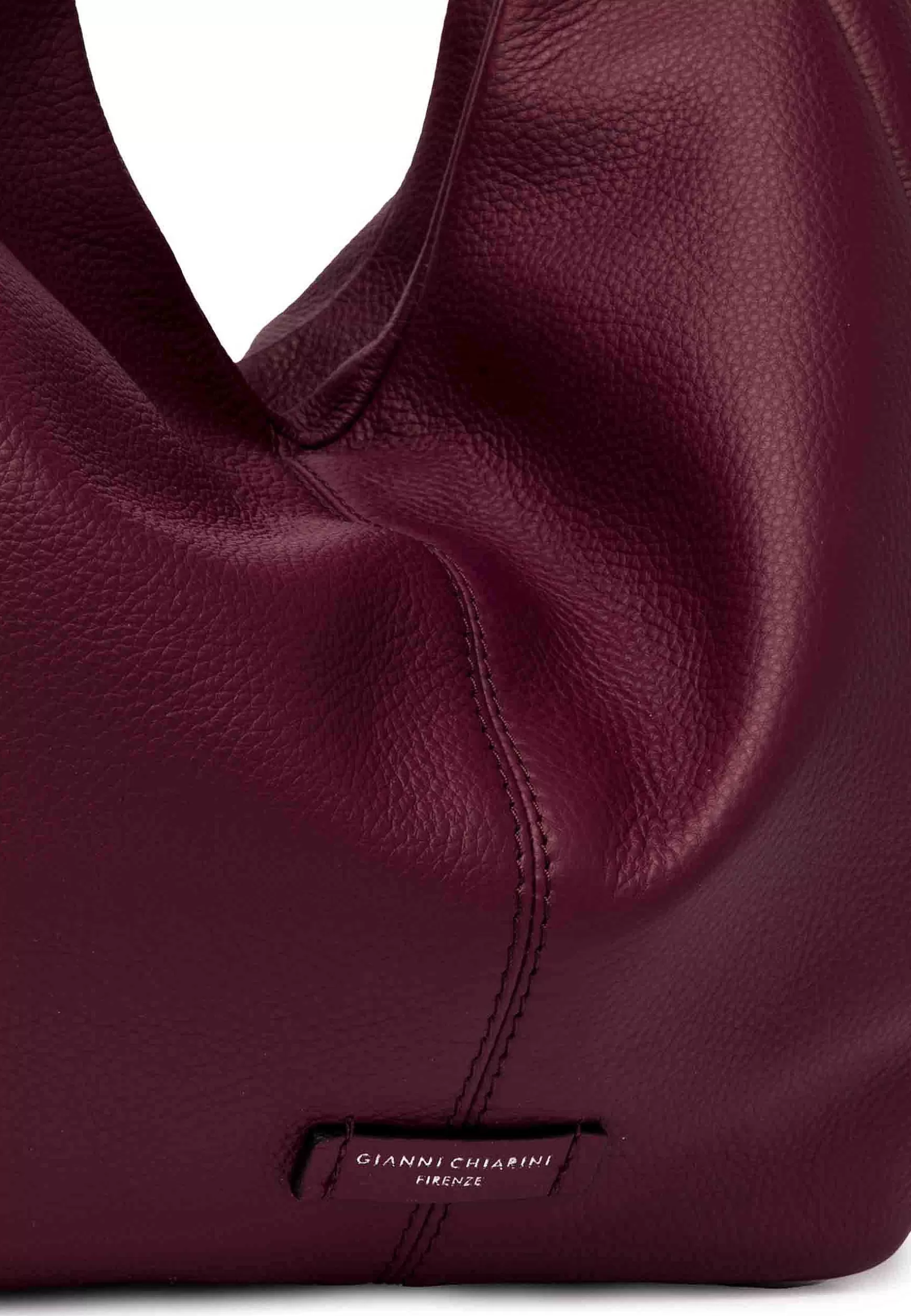 Borsa S Apalla Donna Violante In Pelle Rossa Con Doppi Manici A Tono*Gianni Chiarini Store