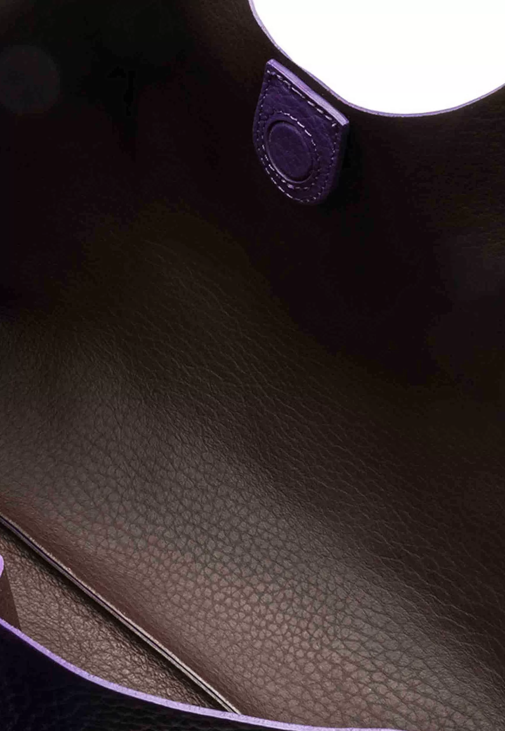 Borsa Shopping Donna Dua In Pelle Viola Con Doppi Manici*Gianni Chiarini Best Sale