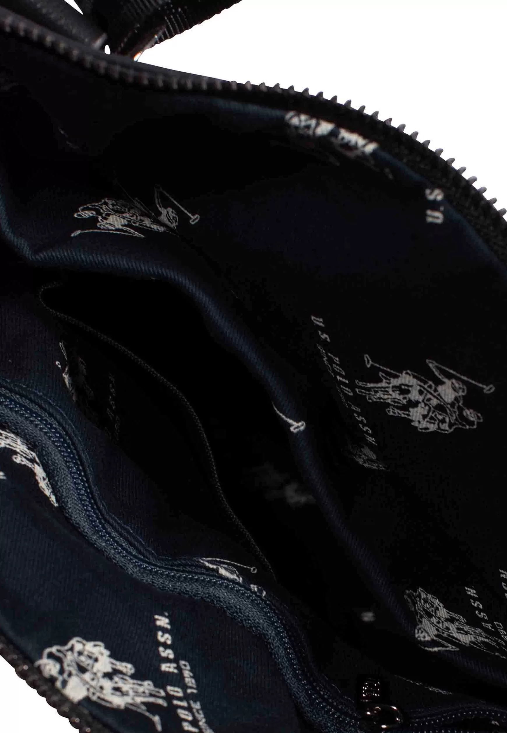 Borsello A Tracolla Uomo In Eco Pelle Nero Cambridge*U.S. Polo Assn New