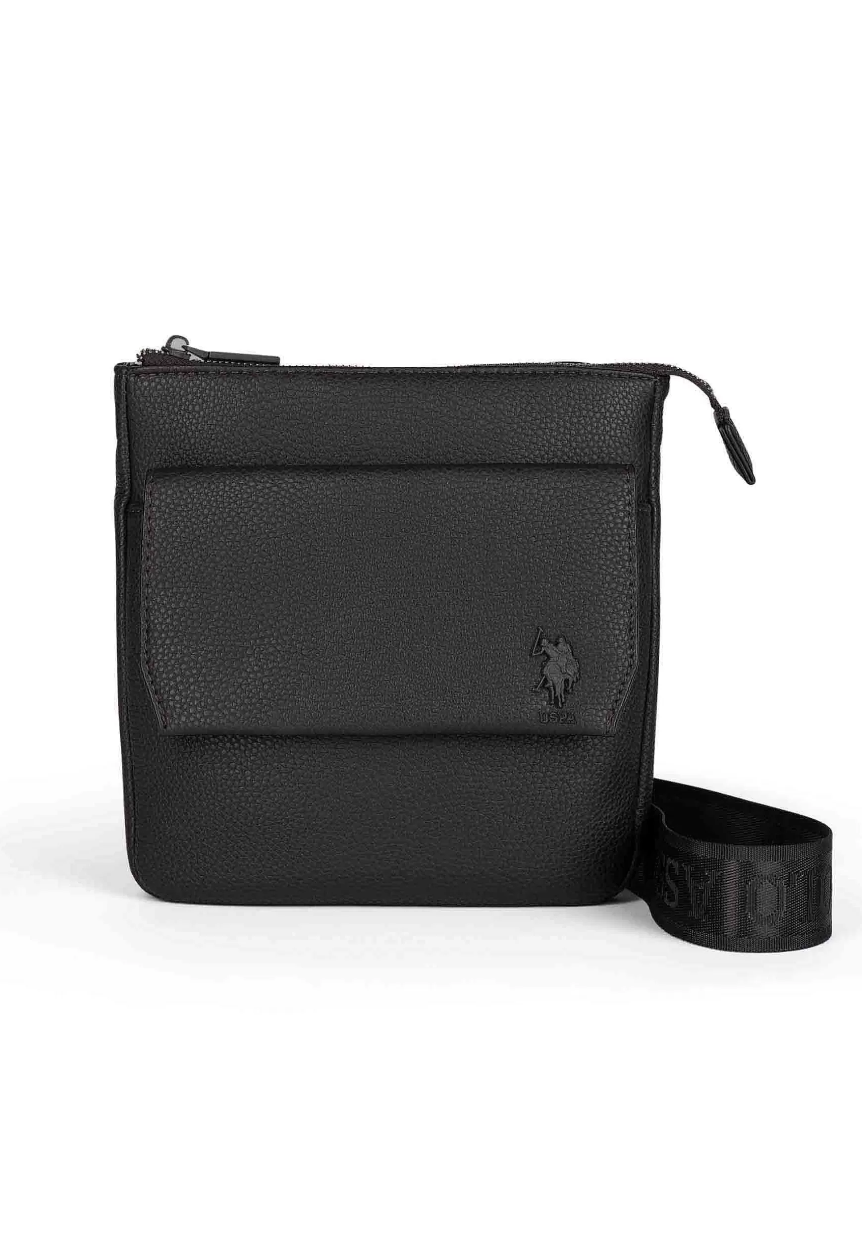 Borsello A Tracolla Uomo In Eco Pelle Nero Seattle*U.S. Polo Assn Store