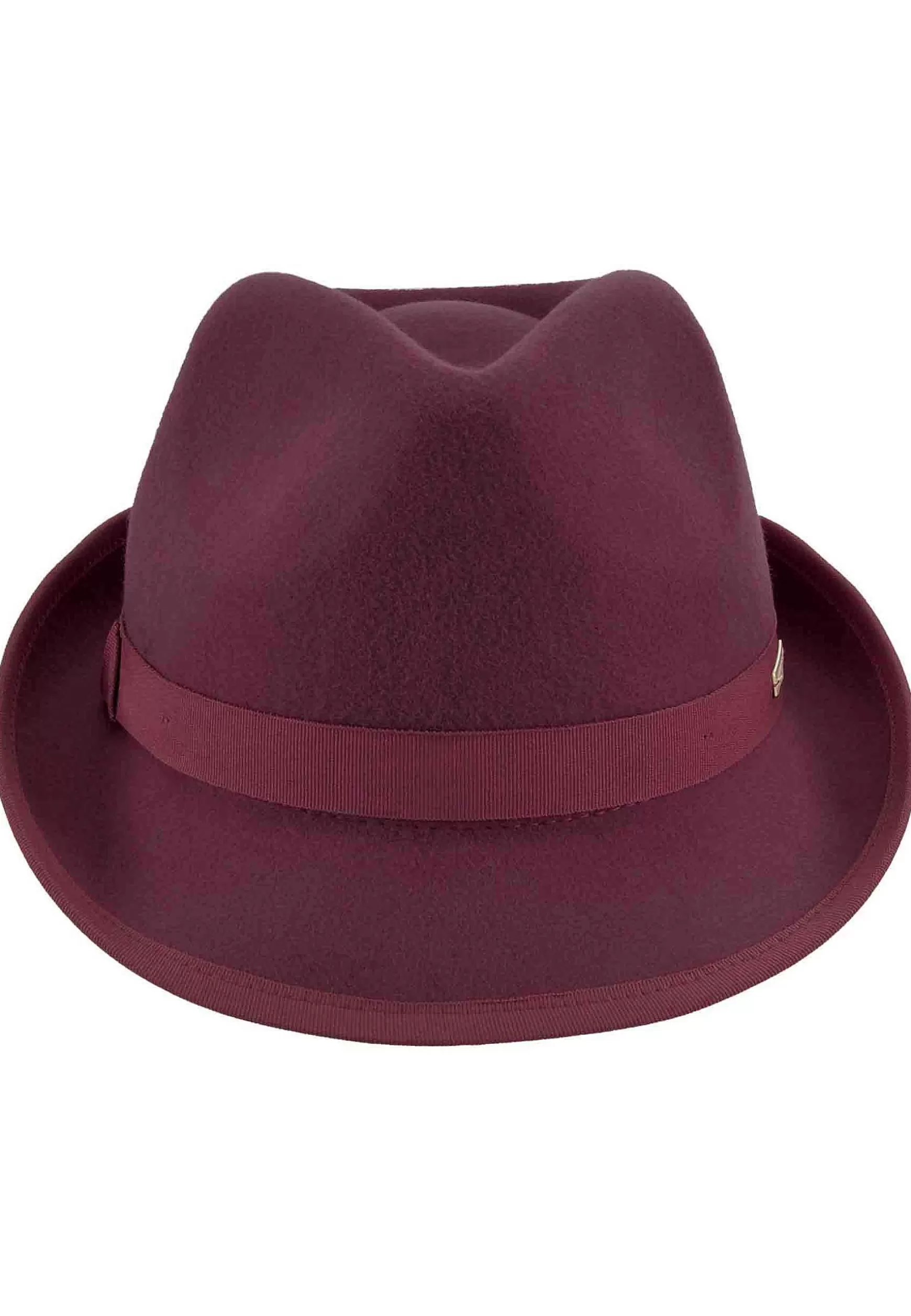 Cappello Donna Trilby In Lana Bordeaux*Seeberger Est 1890 Best Sale