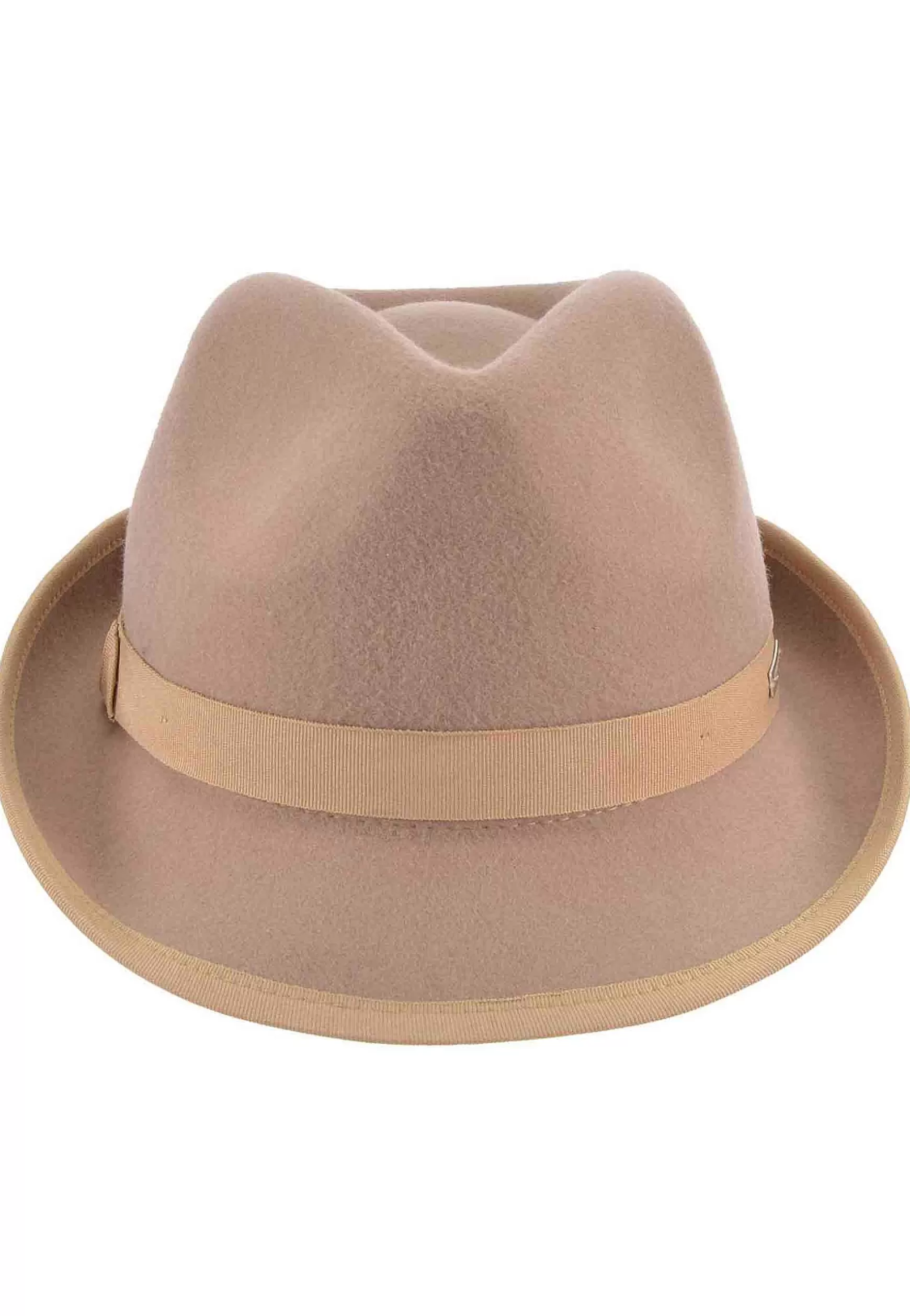 Cappello Donna Trilby In Lana Camel*Seeberger Est 1890 Fashion