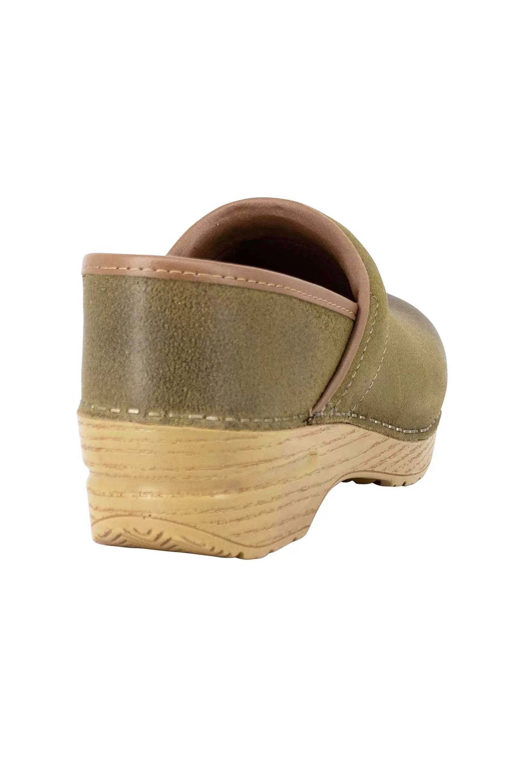 Clogs Donna Professional In Nabuk Verde*Dansko Best