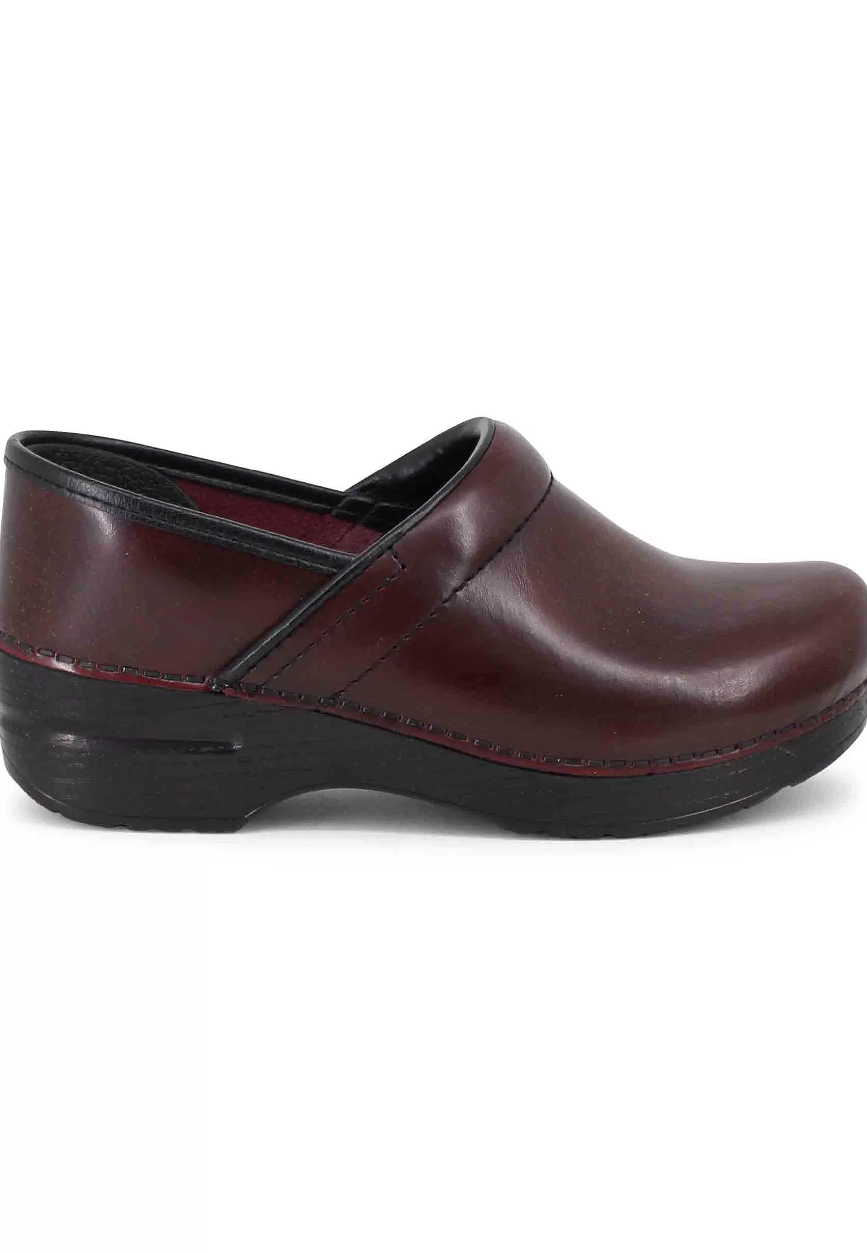 Clogs Donna Professional In Pelle Bordeaux*Dansko Hot