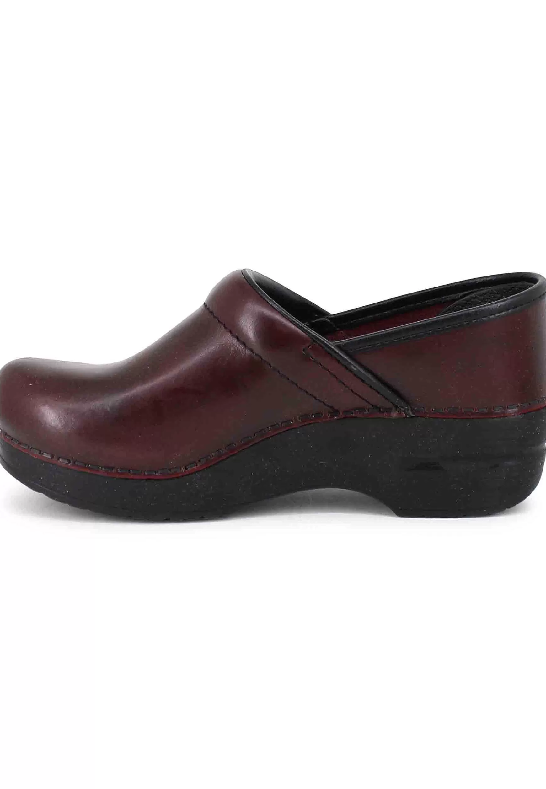 Clogs Donna Professional In Pelle Bordeaux*Dansko Hot