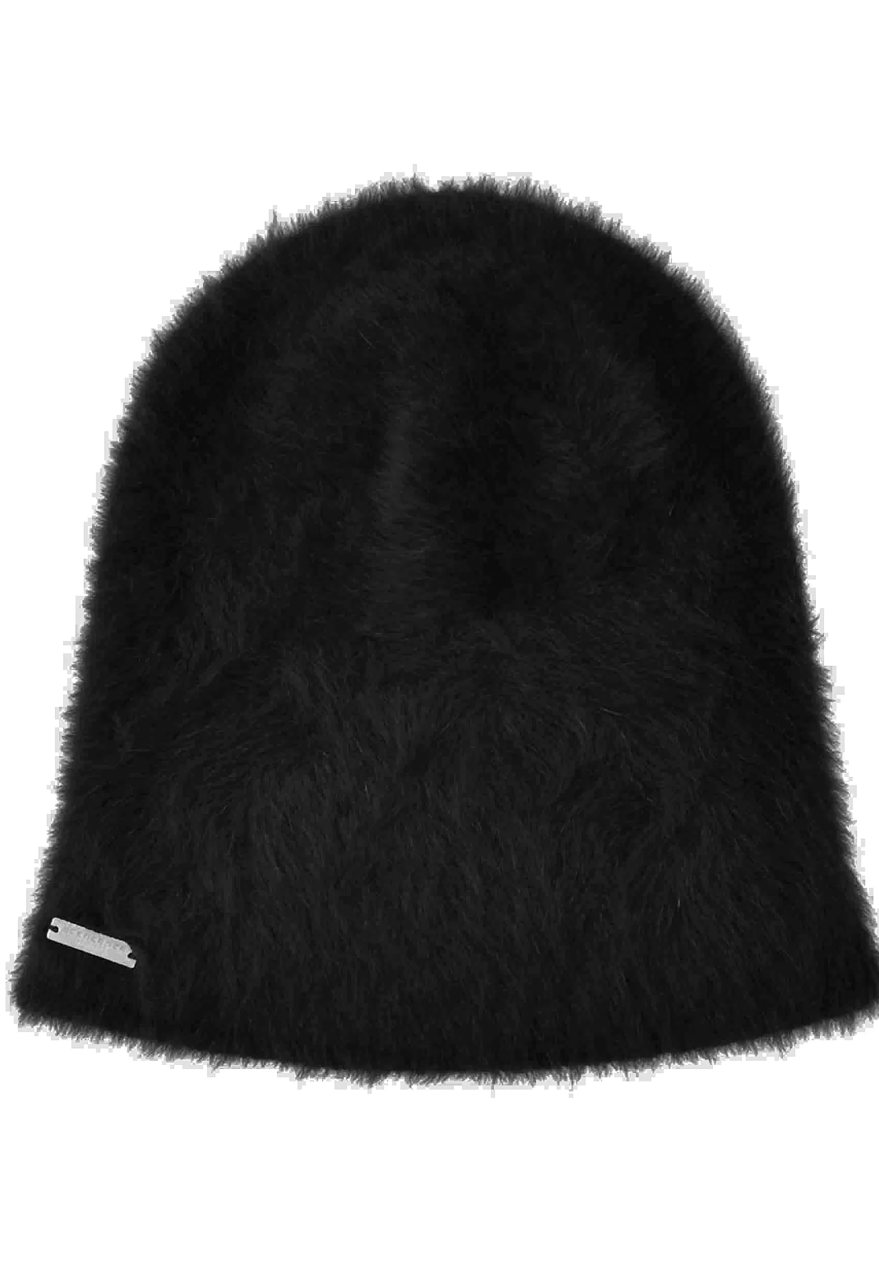 Copricapo In Lana D'Angora Nero*Seeberger Est 1890 Best Sale