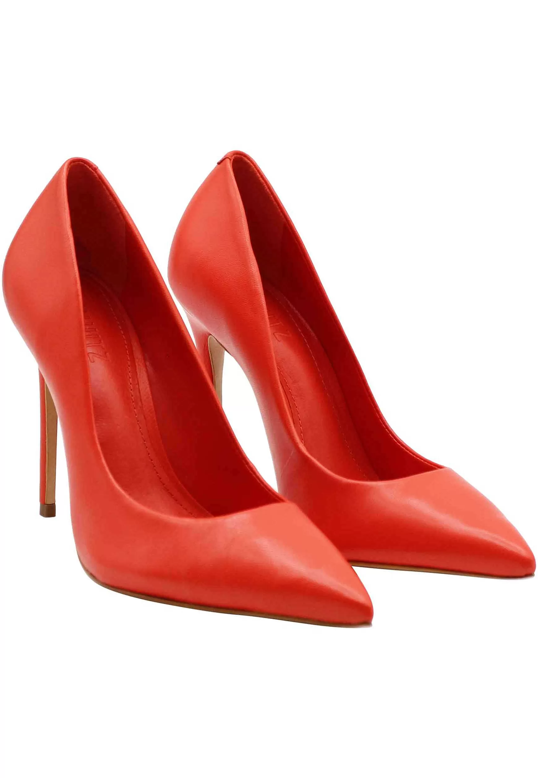 Decollete Donna In Pelle Corallo Con Tacco Alto*Schutz Store