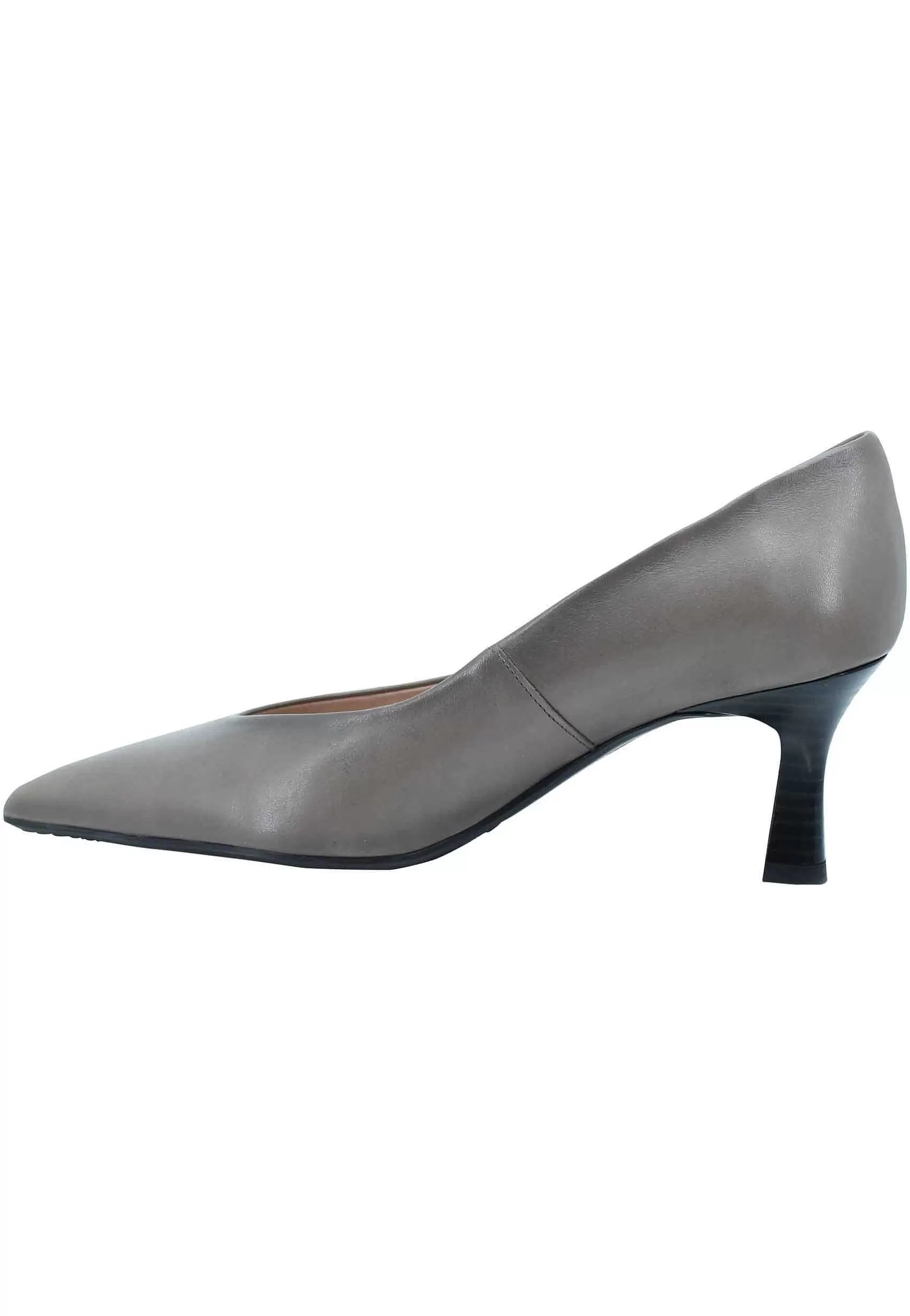 Decollete Donna In Pelle Grigio Extra Soft Con Suola In Gomma*Hispanitas Hot