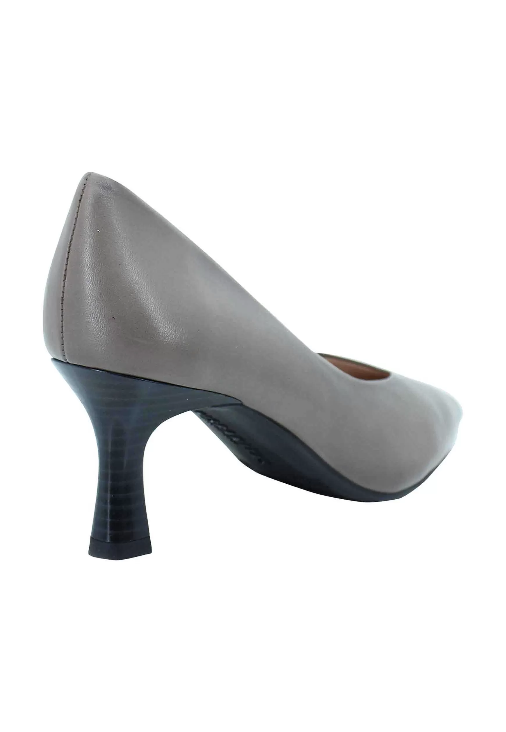 Decollete Donna In Pelle Grigio Extra Soft Con Suola In Gomma*Hispanitas Hot