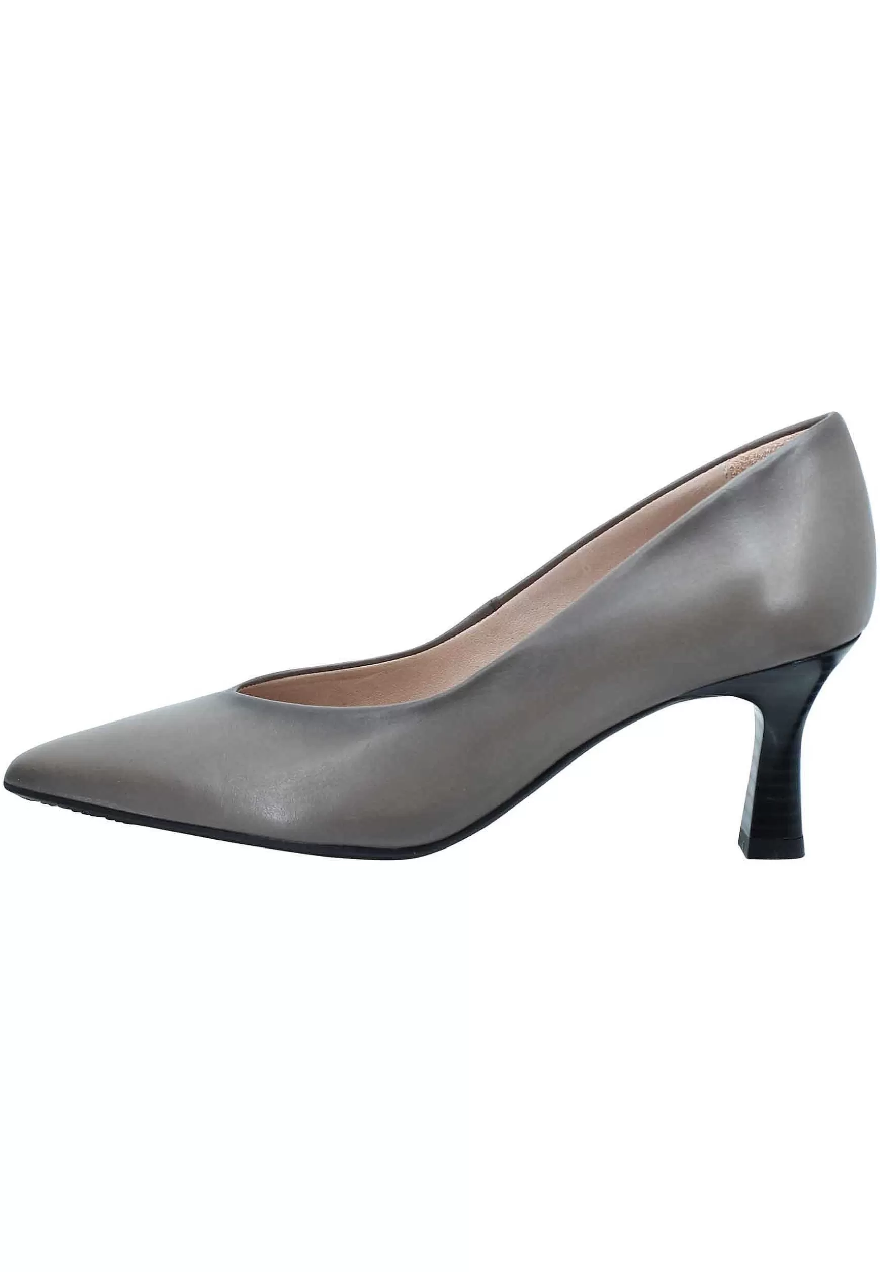 Decollete Donna In Pelle Grigio Extra Soft Con Suola In Gomma*Hispanitas Hot