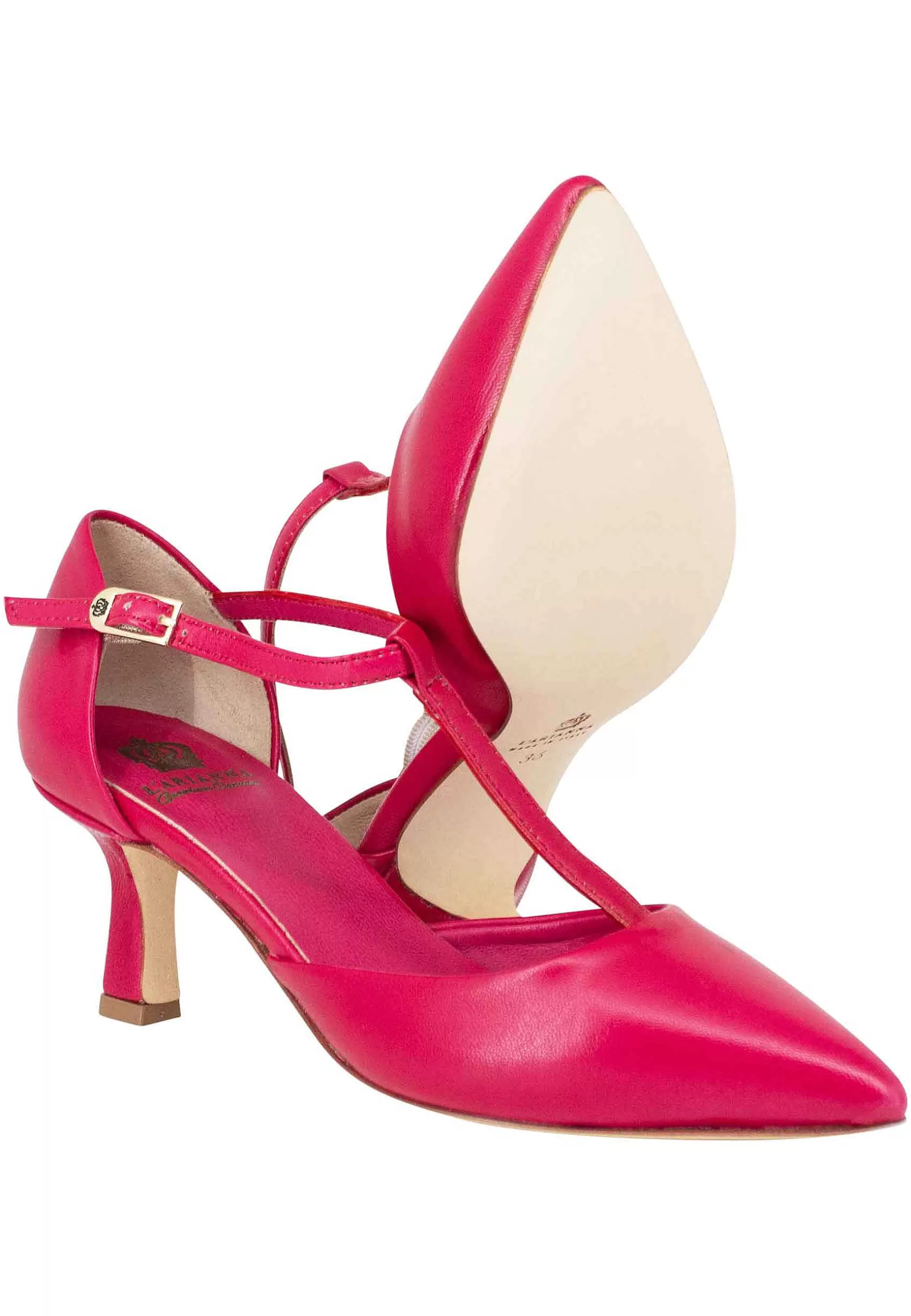 Decoete Donna In Pee Rossa Con Cinturino E Punta Chiusa*L Online