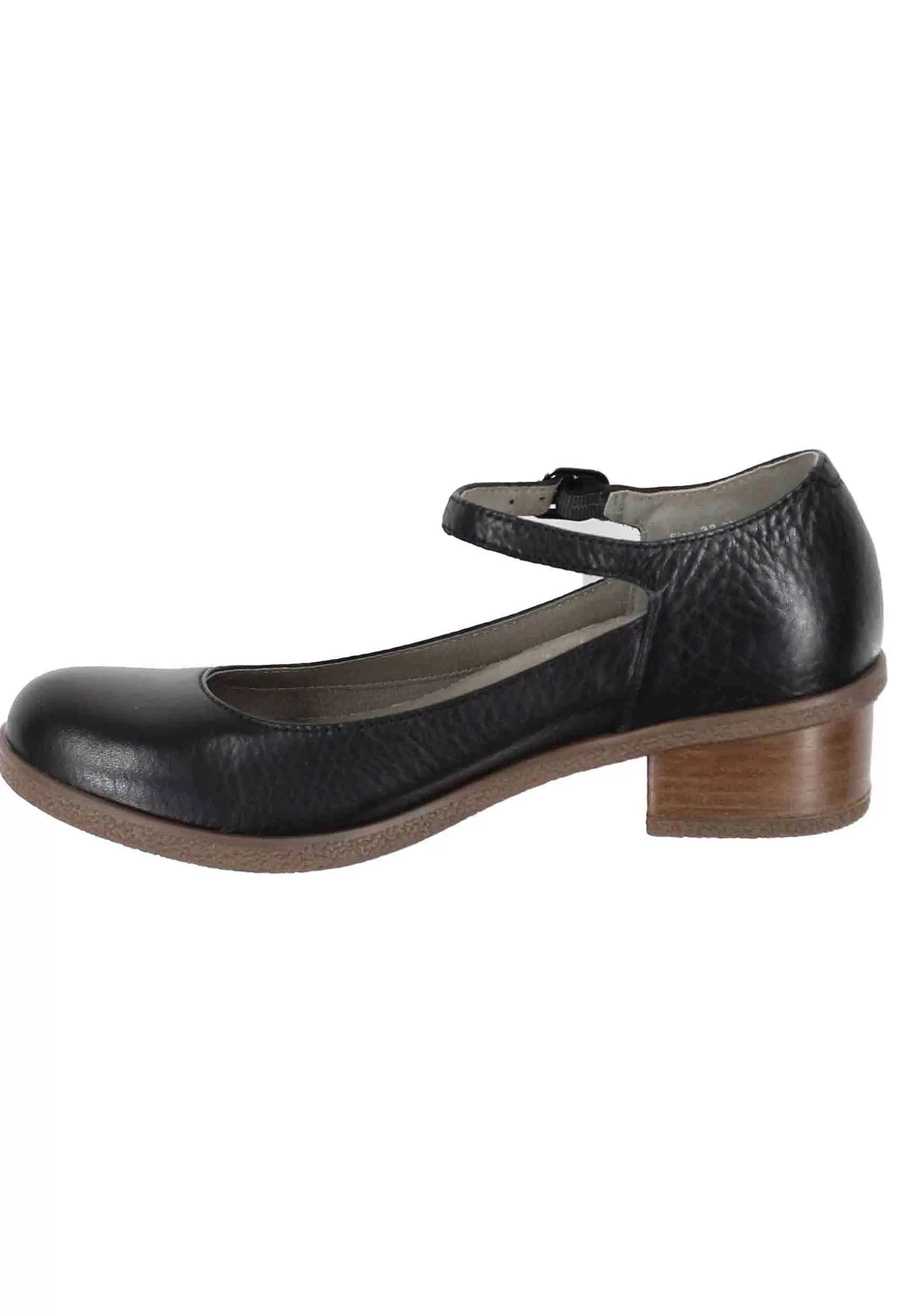 Decollete Donna Whaterproff In Pelle Nera Con Suola In Gomma*Dansko Store