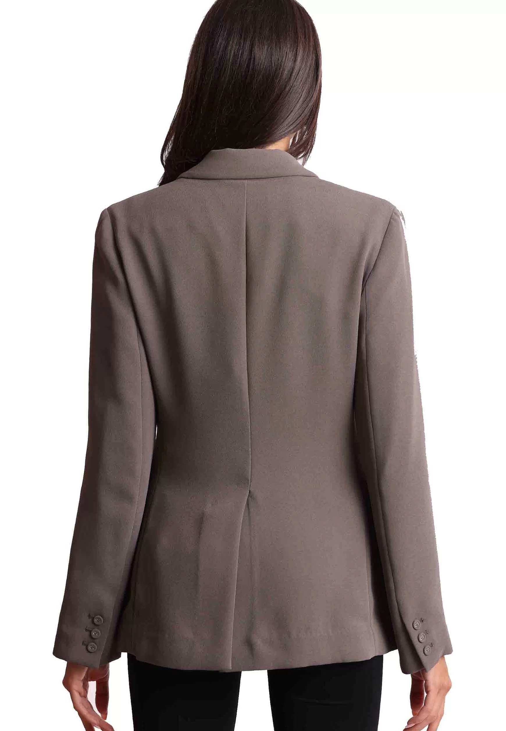 Giacca Doppiopetto Donna Sable In Tessuto Crepe Grigio*Maliparmi Online