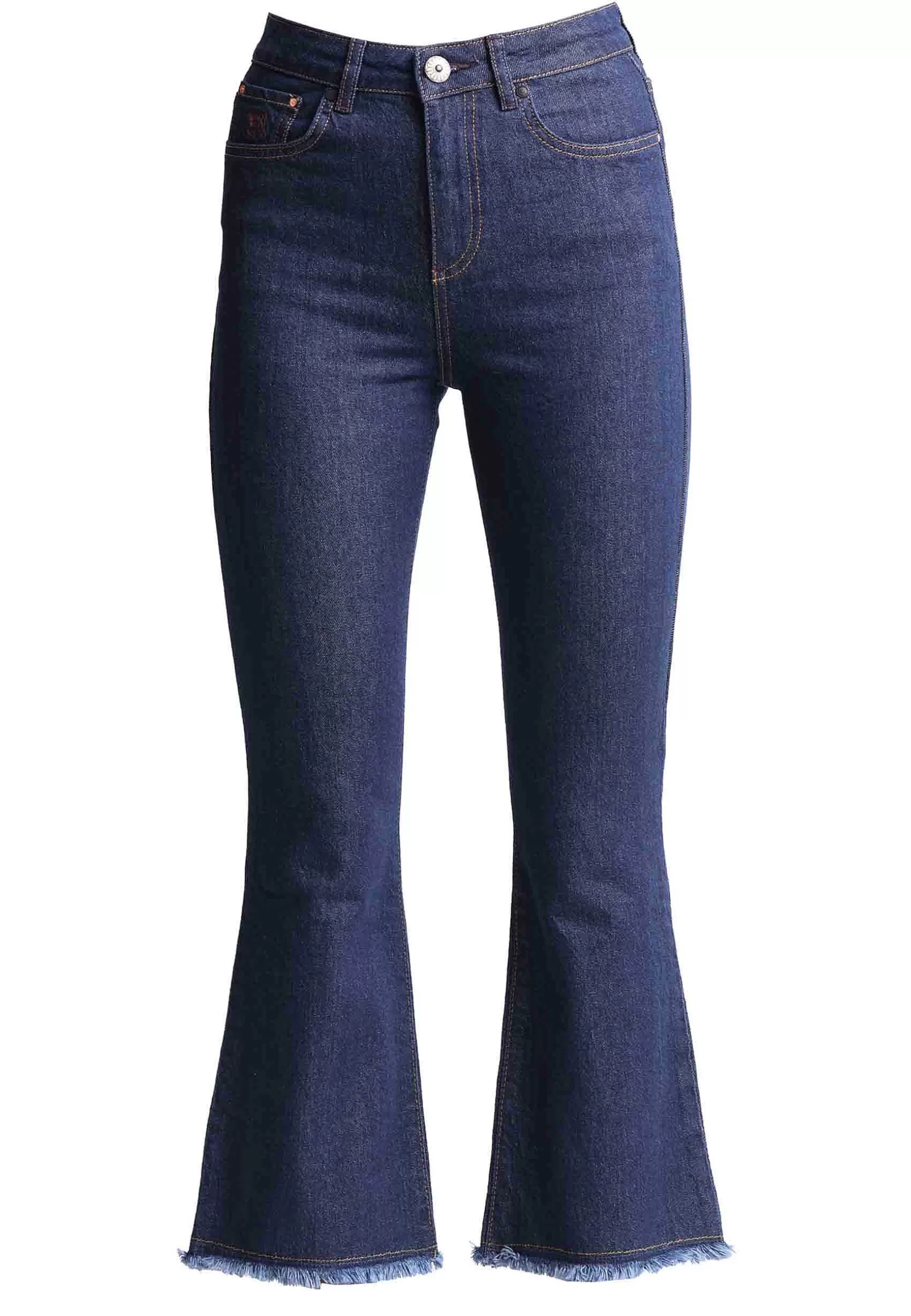 Jeans Donna Washed In Demin Blu*Maliparmi Online